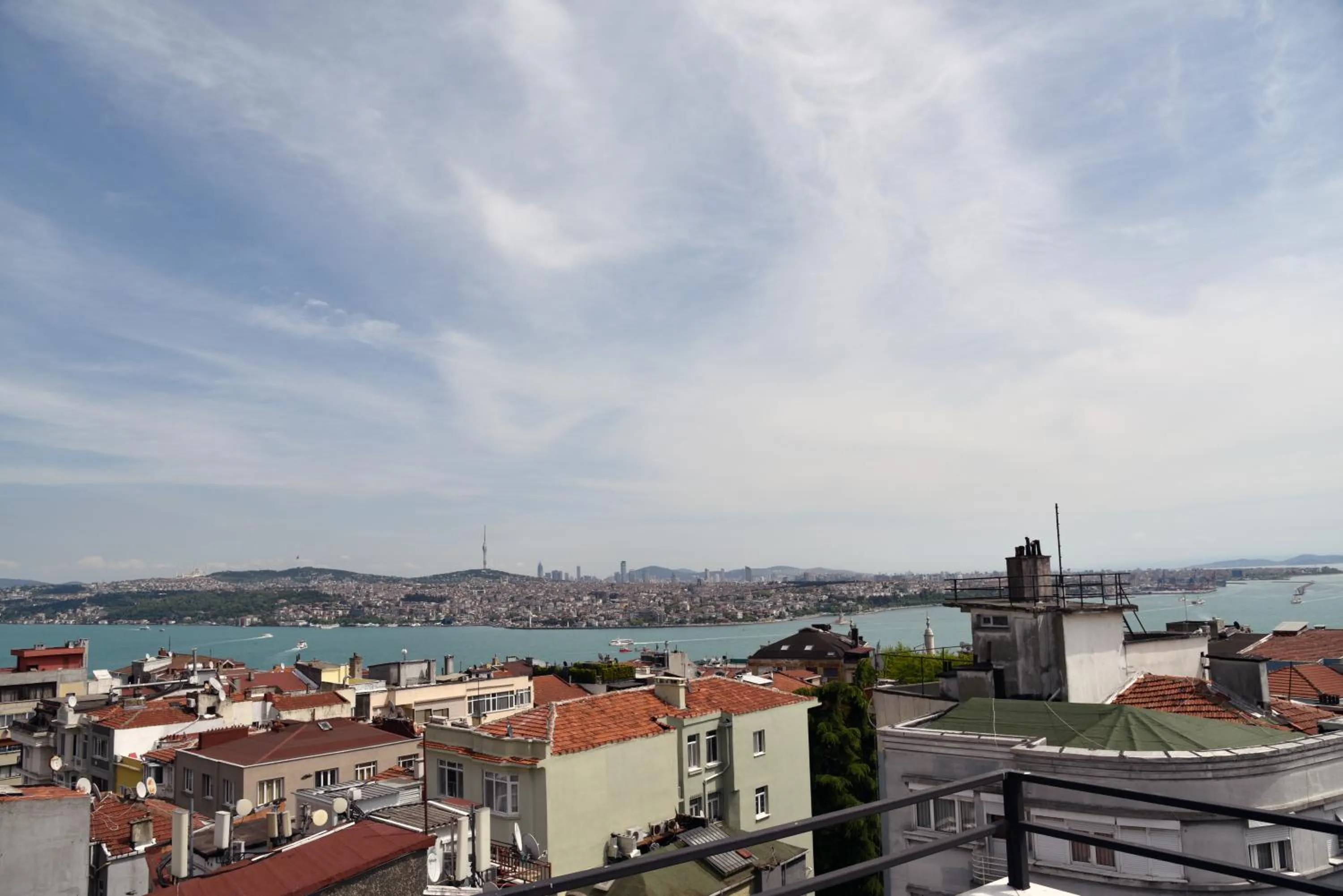 Balcony/Terrace in İstanbul Guesthouse