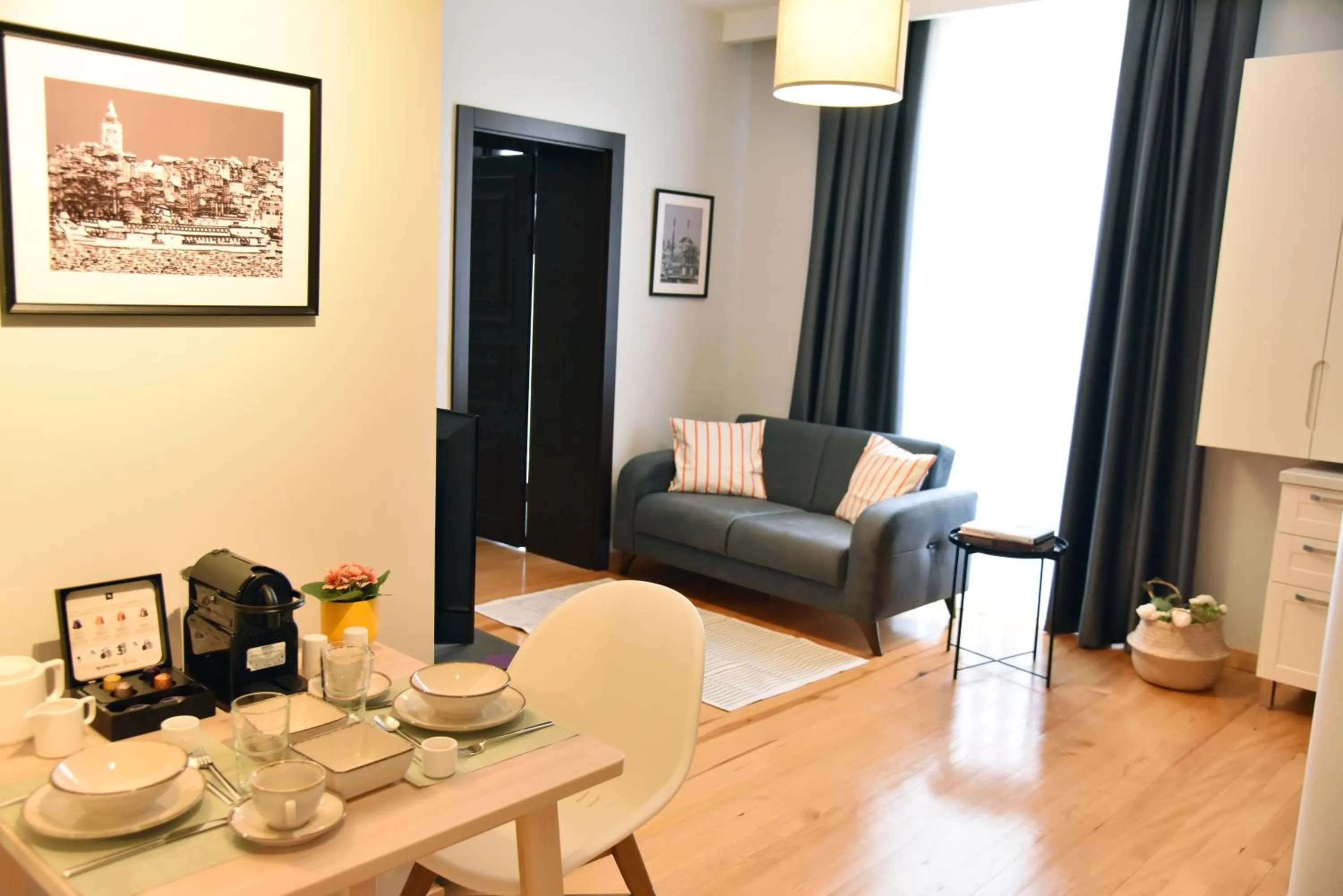 Living room in İstanbul Guesthouse