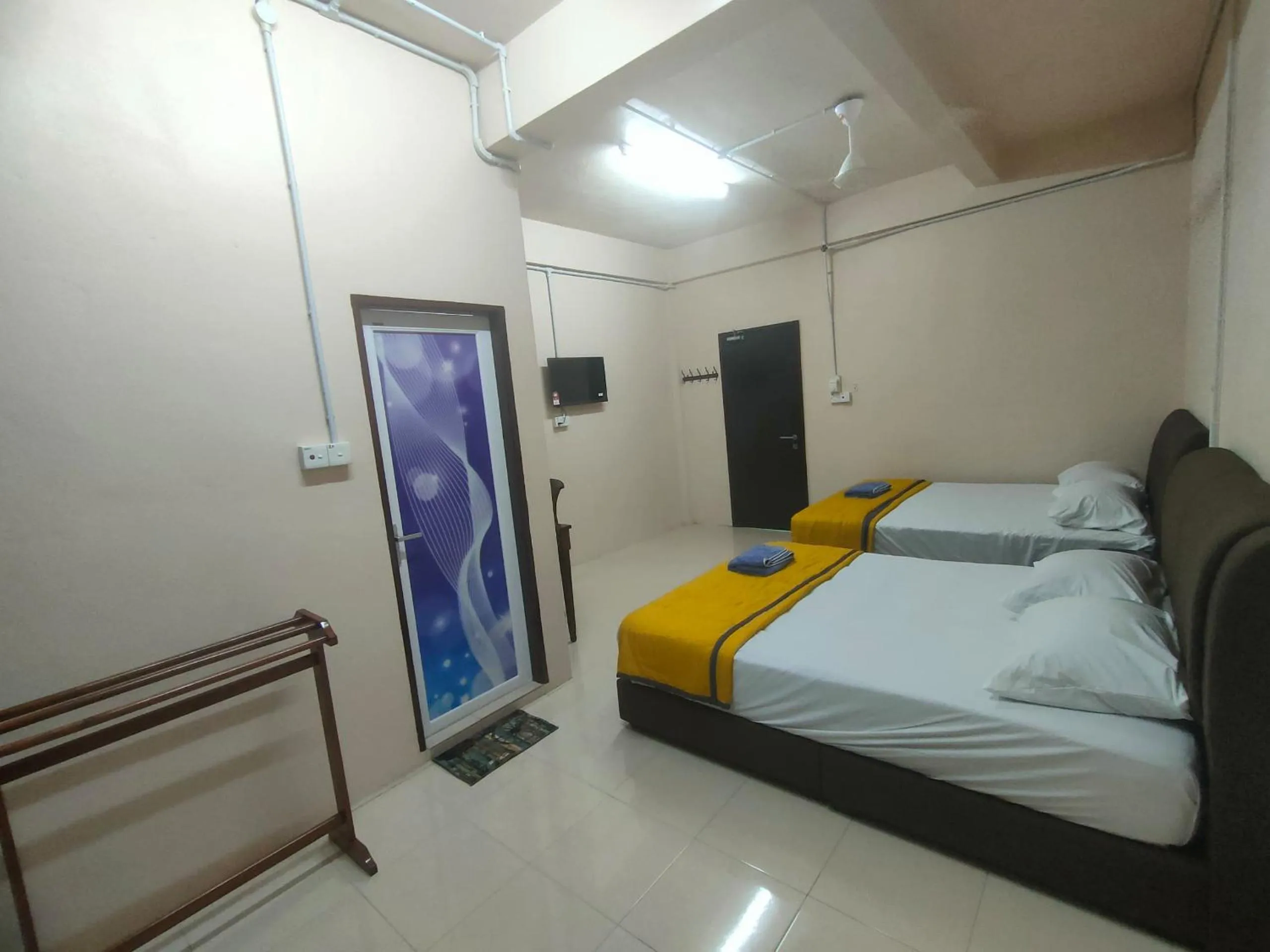 Property building, Bed in RS INN