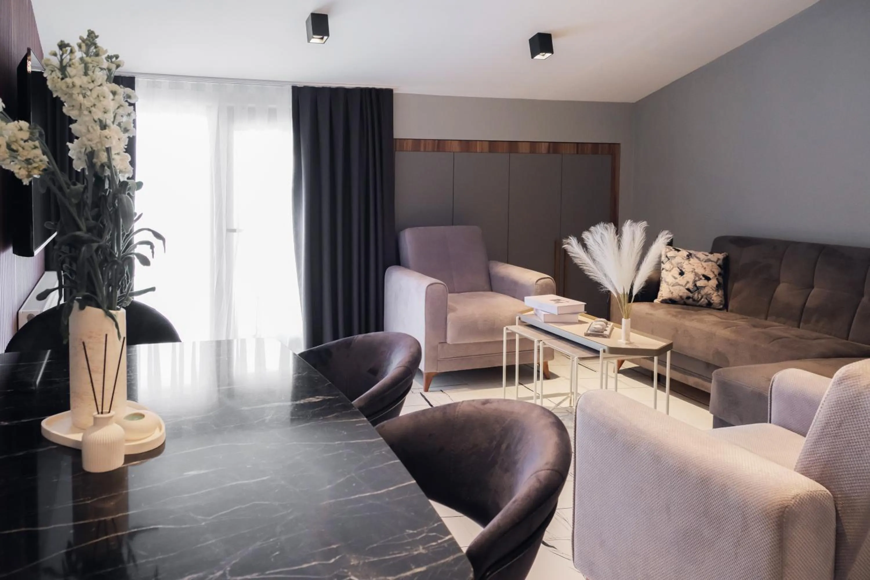 Living room in No25 Suites Nisantasi