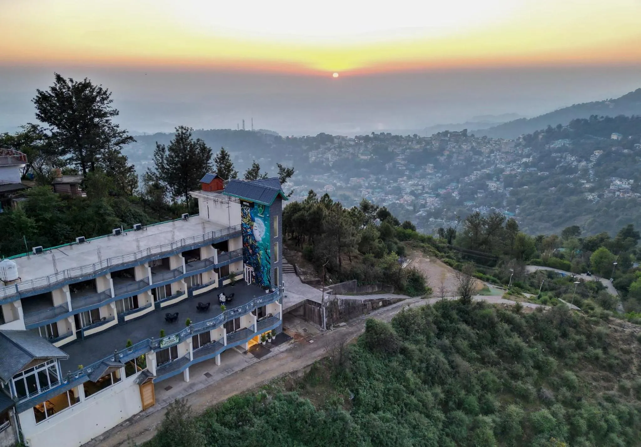 View (from property/room) in Heryk Hillview Hotel