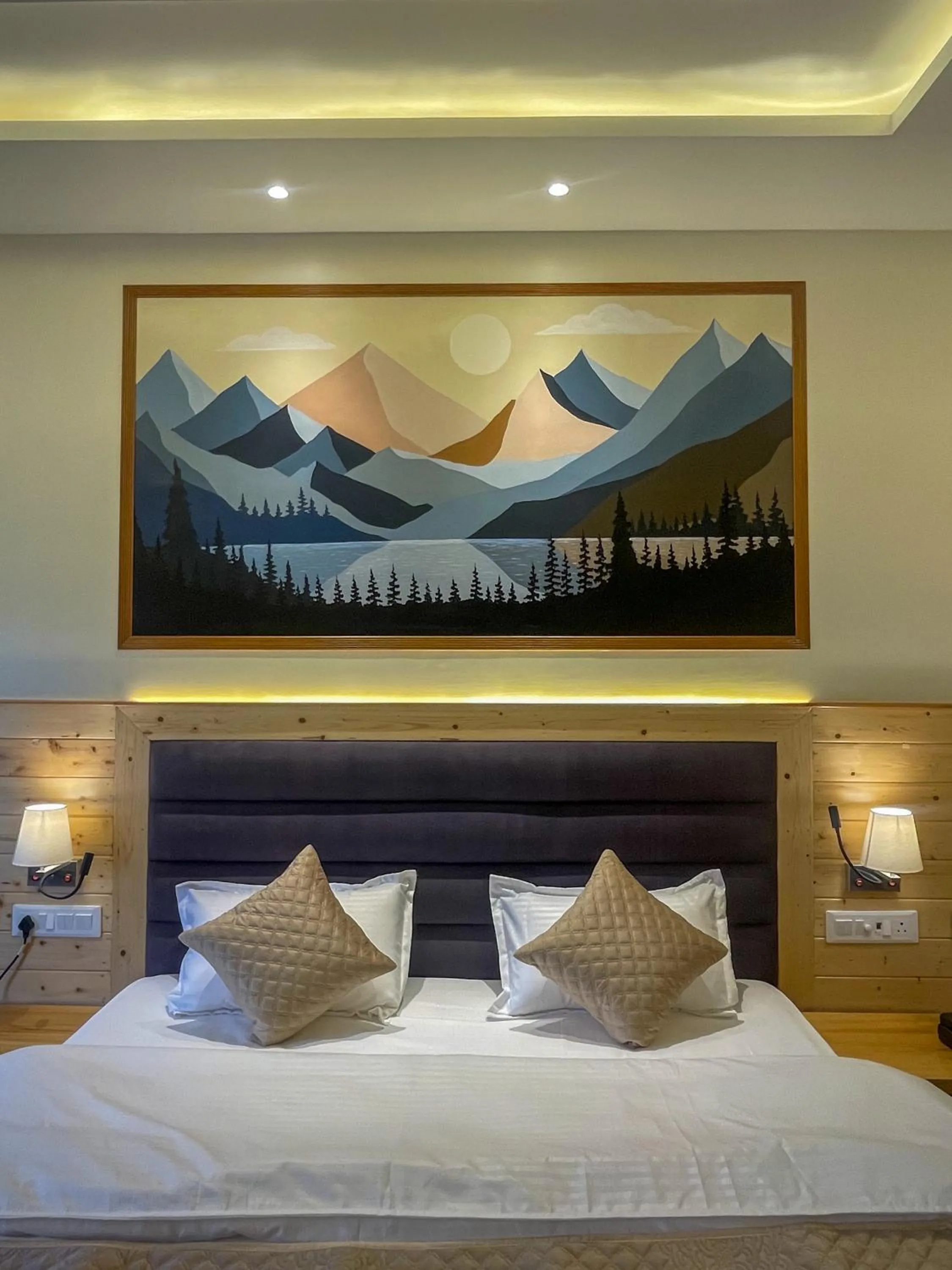 Bed in Heryk Hillview Hotel