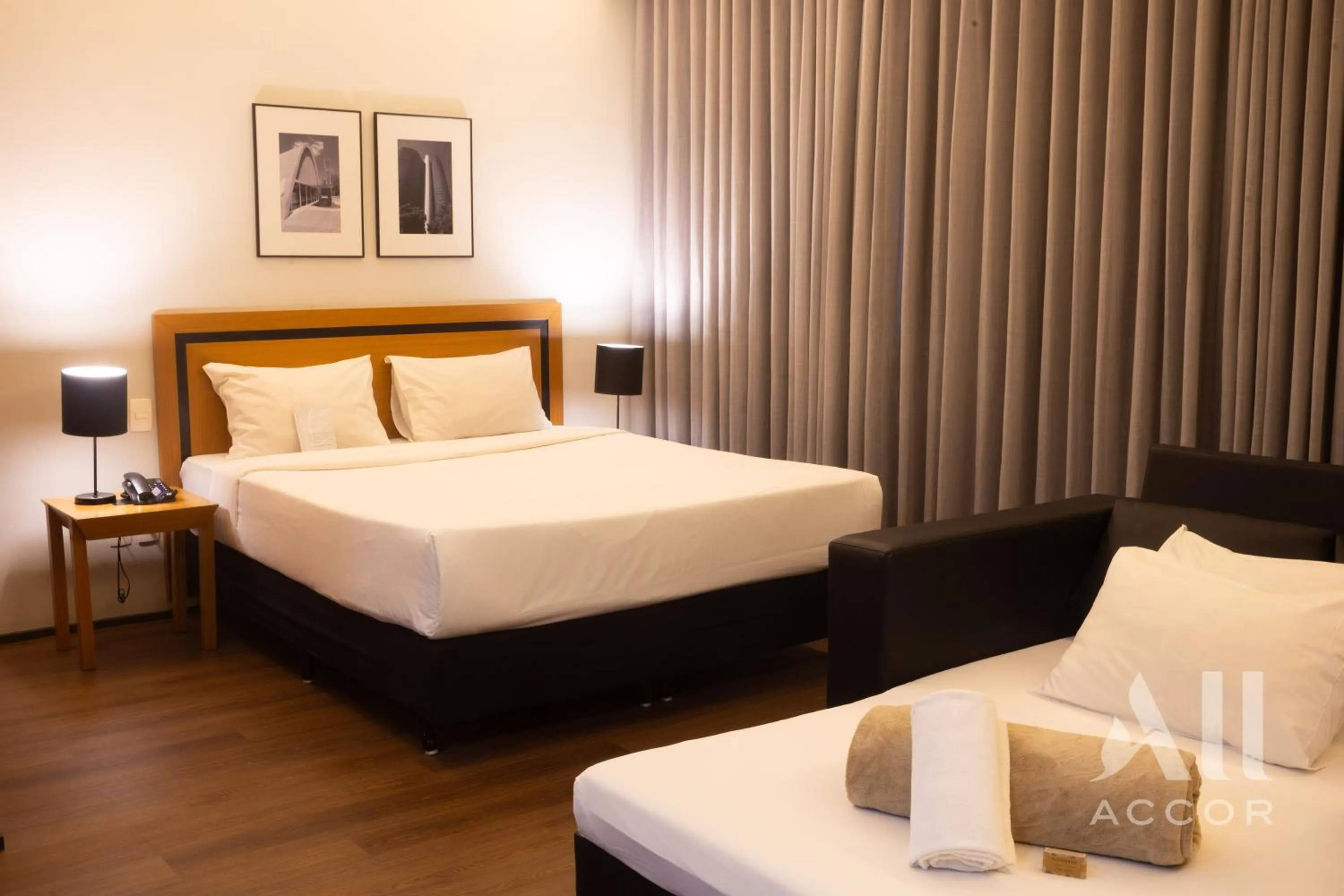 Bedroom, Bed in Mercure Belo Horizonte Savassi