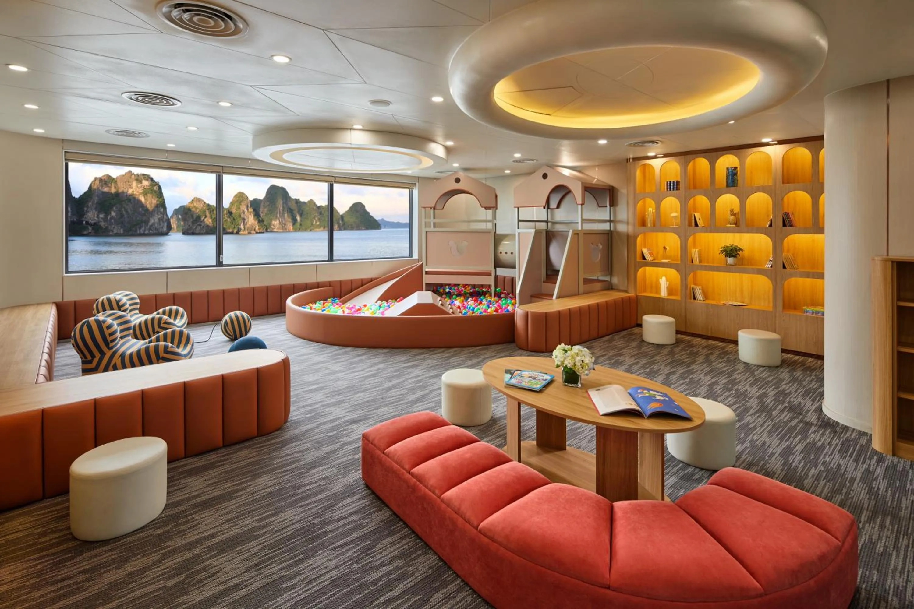 Kids's club in Grand Pioneers Halong Bay Cruise 2