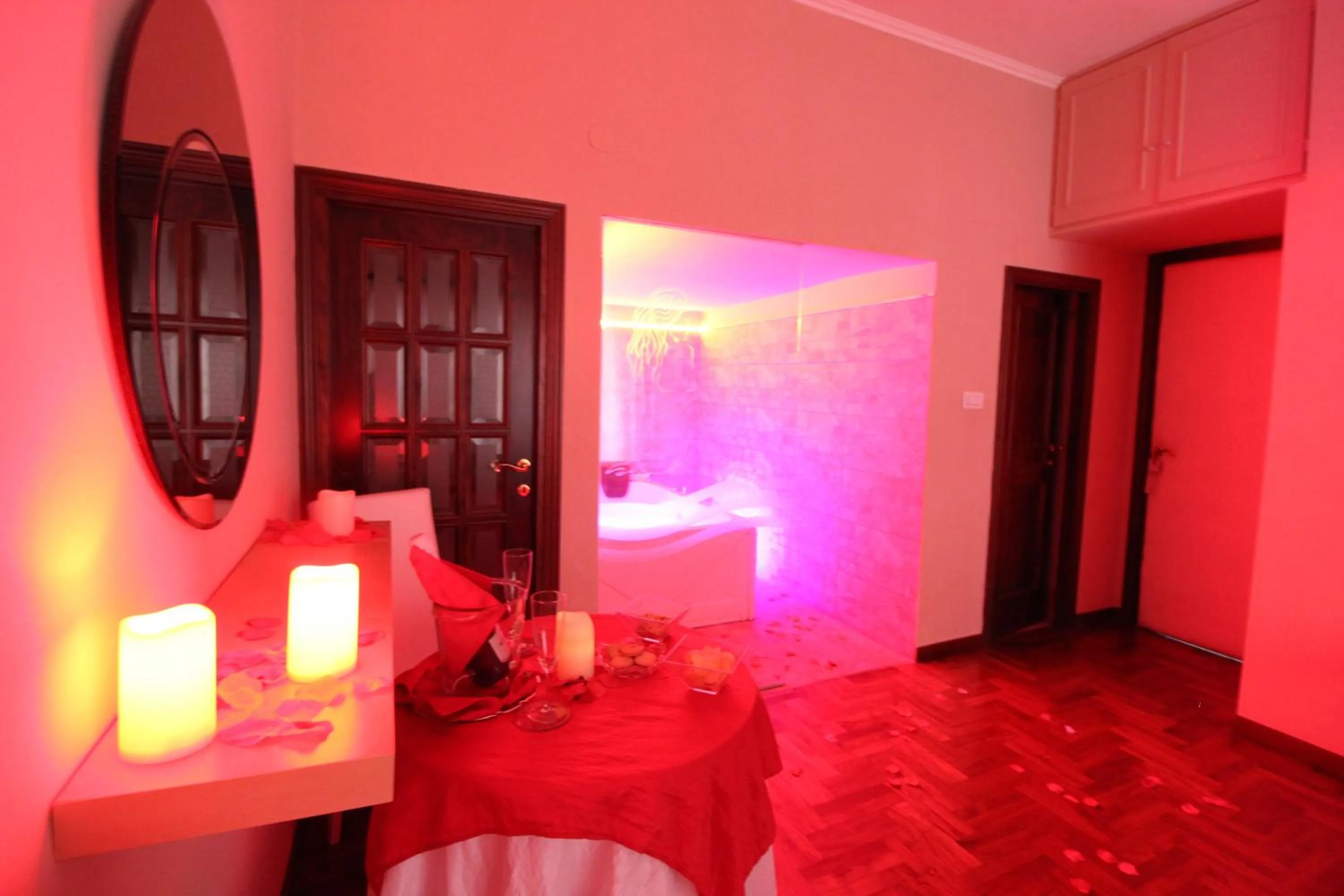 Hot Tub in B&B Caos Calmo