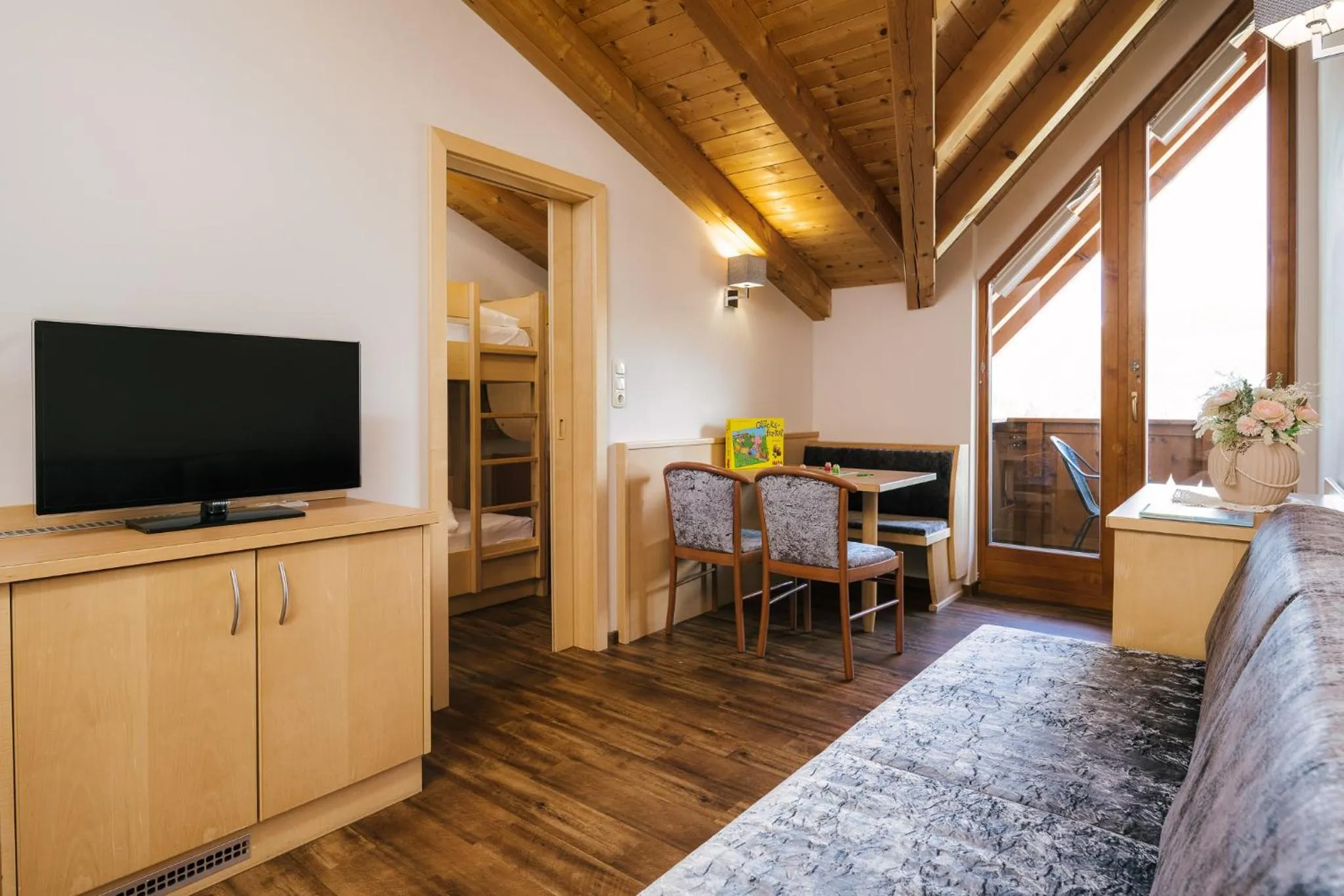 Living room in Kinderhotel Laderhof