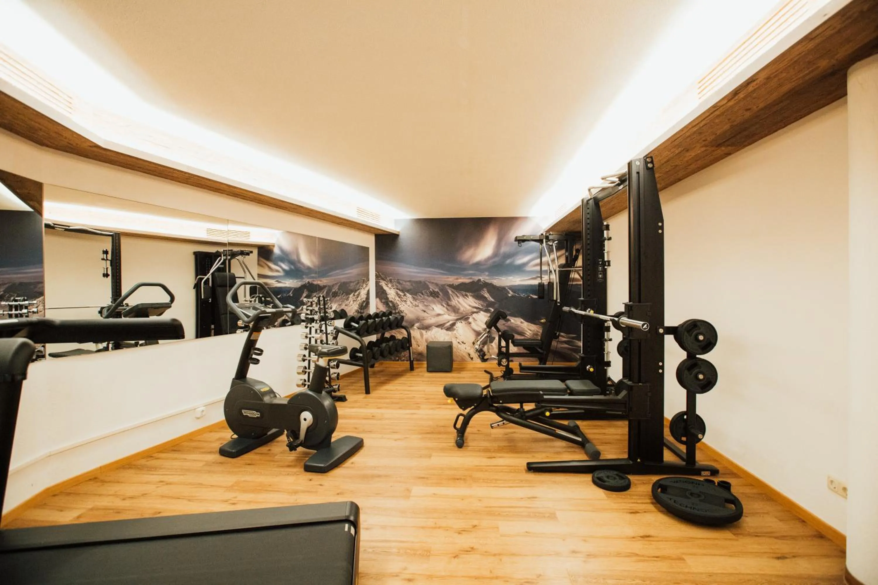 Fitness centre/facilities in Kinderhotel Laderhof
