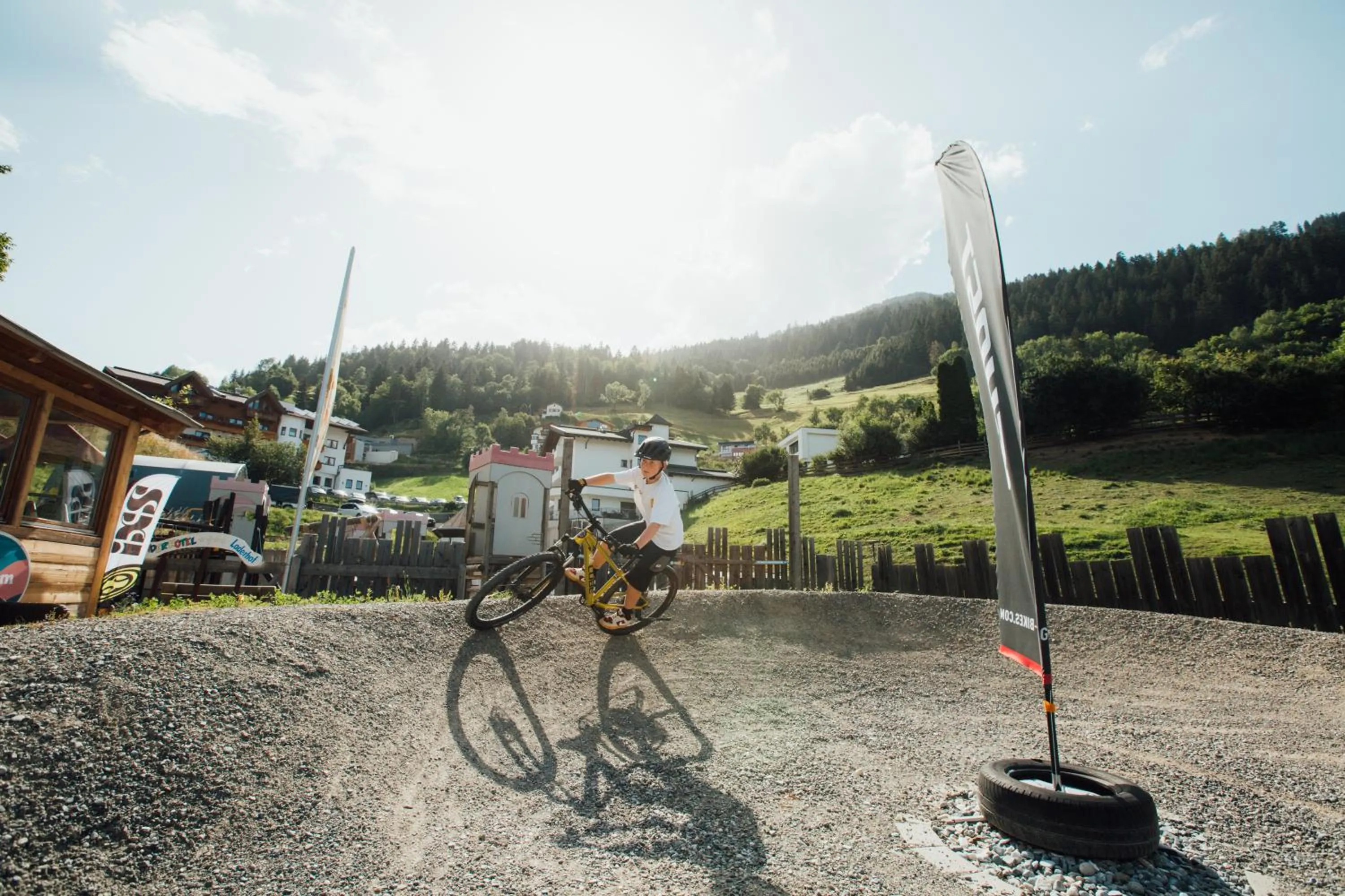 Children play ground in Kinderhotel Laderhof