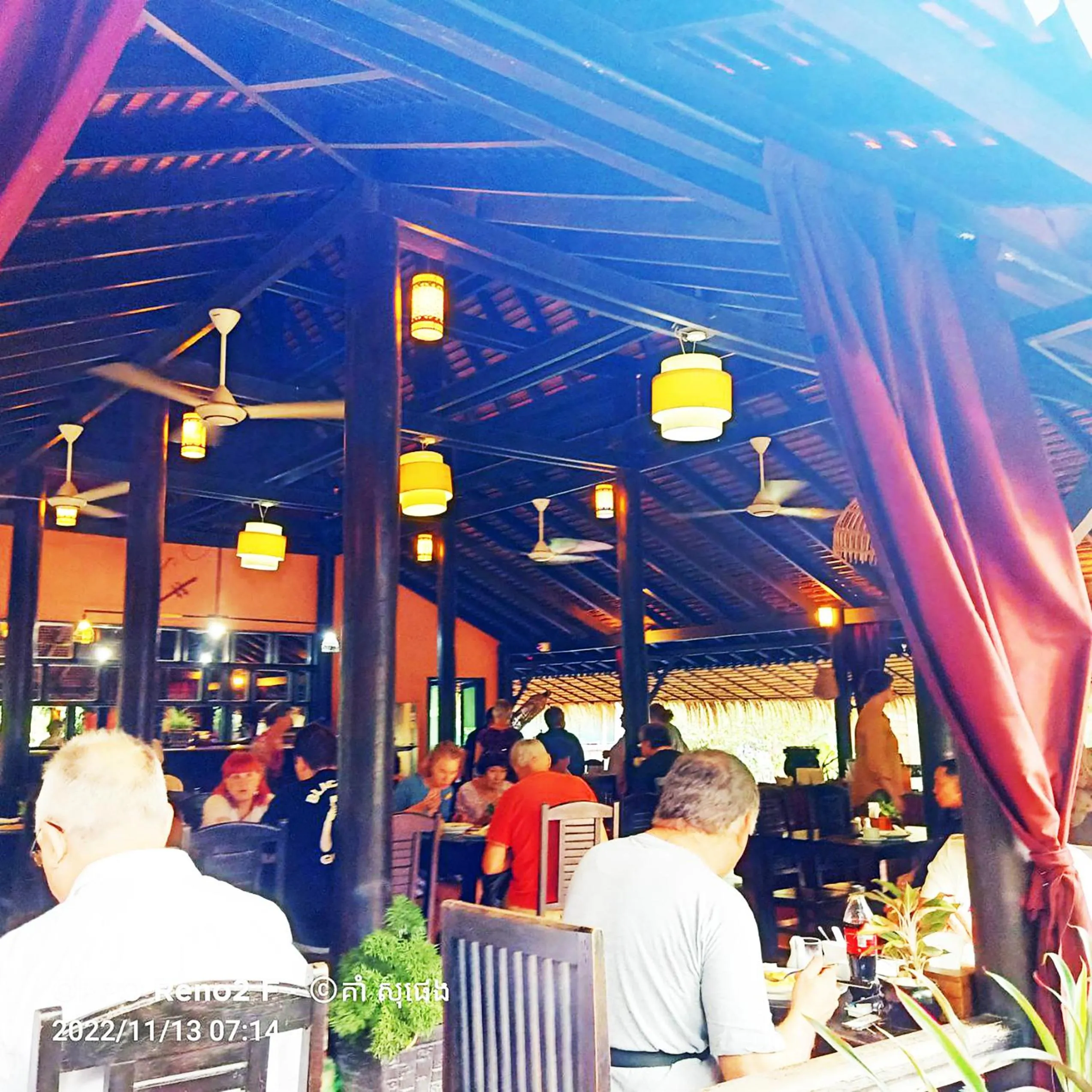 Restaurant/places to eat in Kouprey Hotel