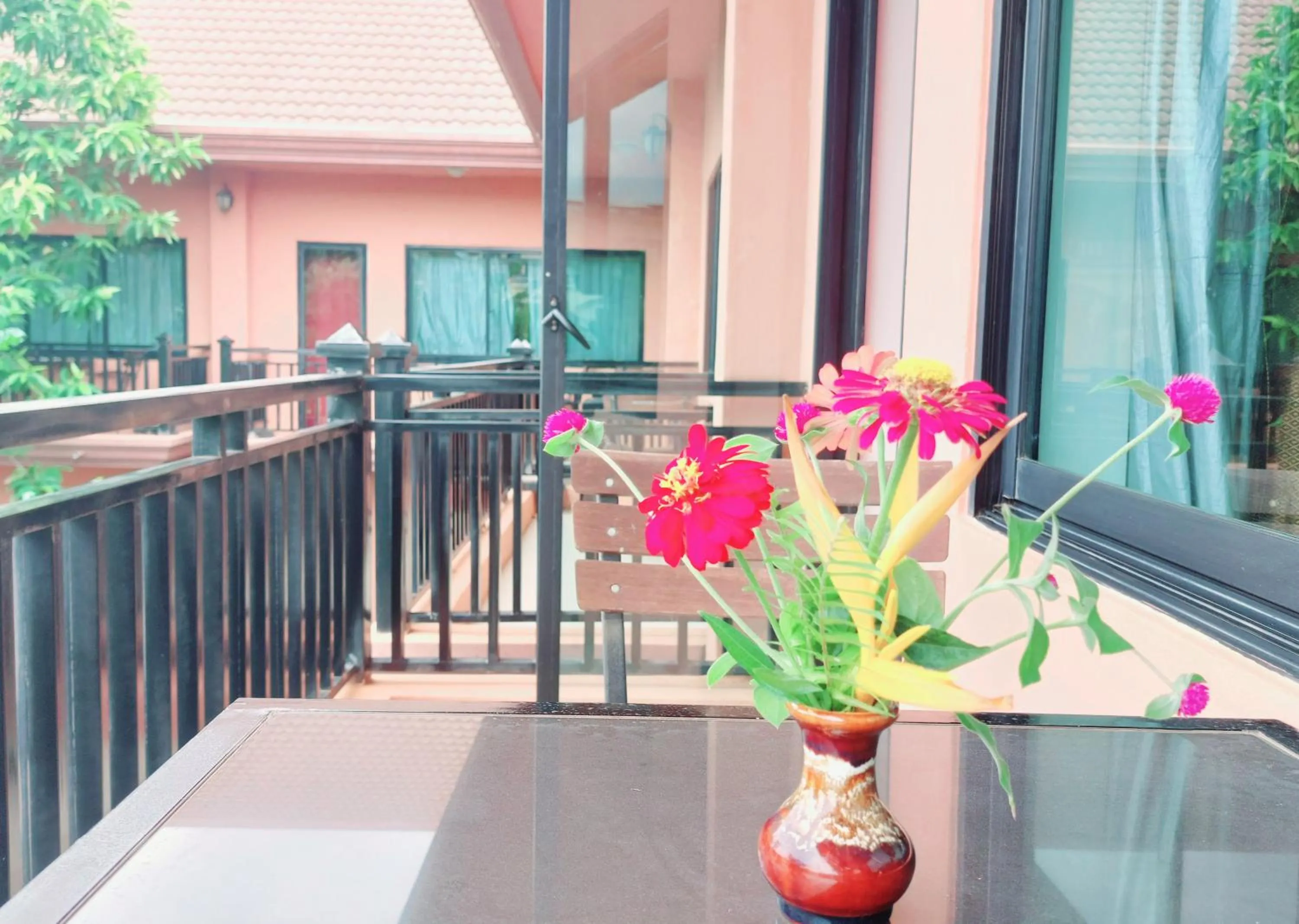 Balcony/Terrace in Kouprey Hotel