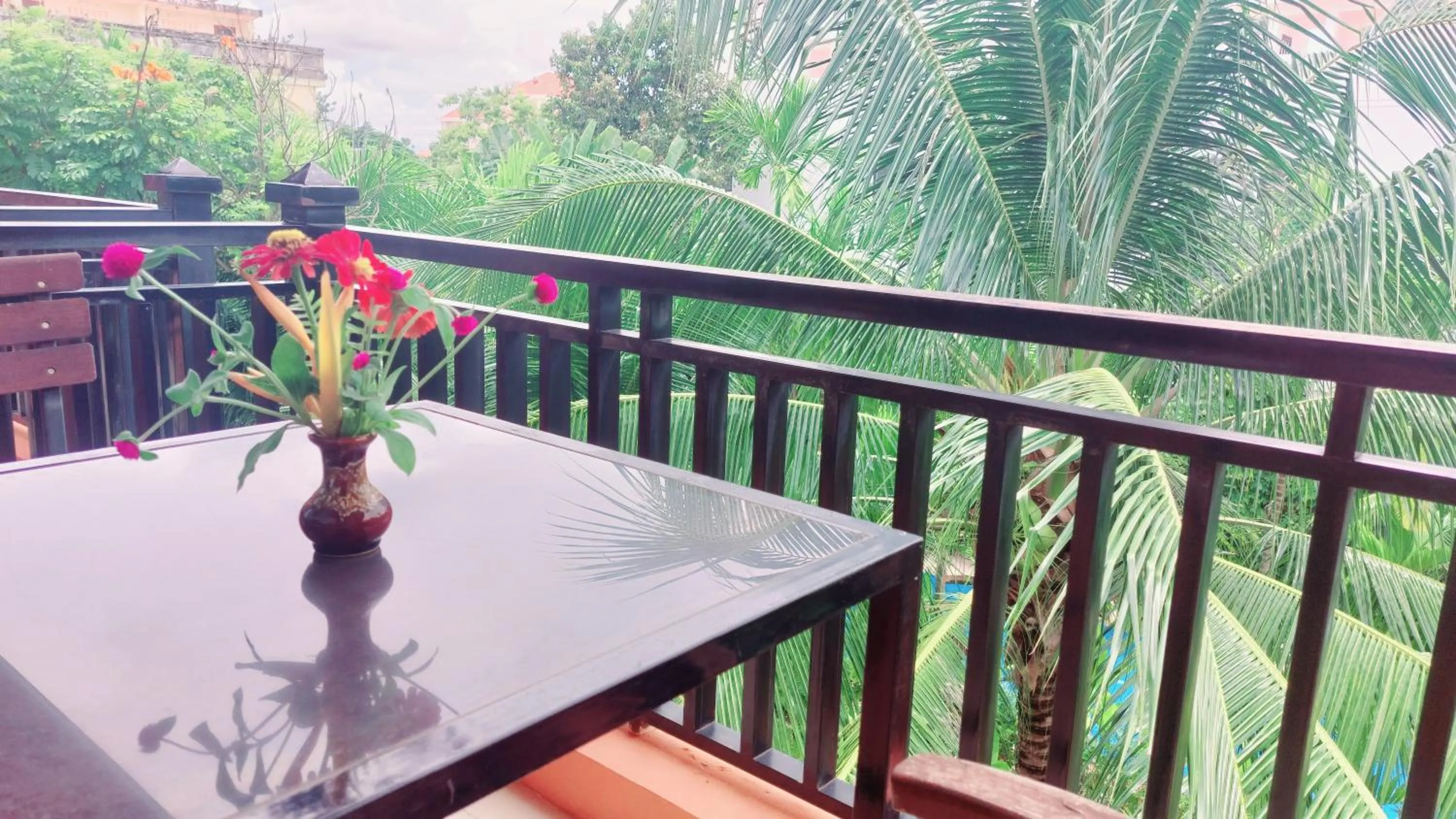 Balcony/Terrace in Kouprey Hotel