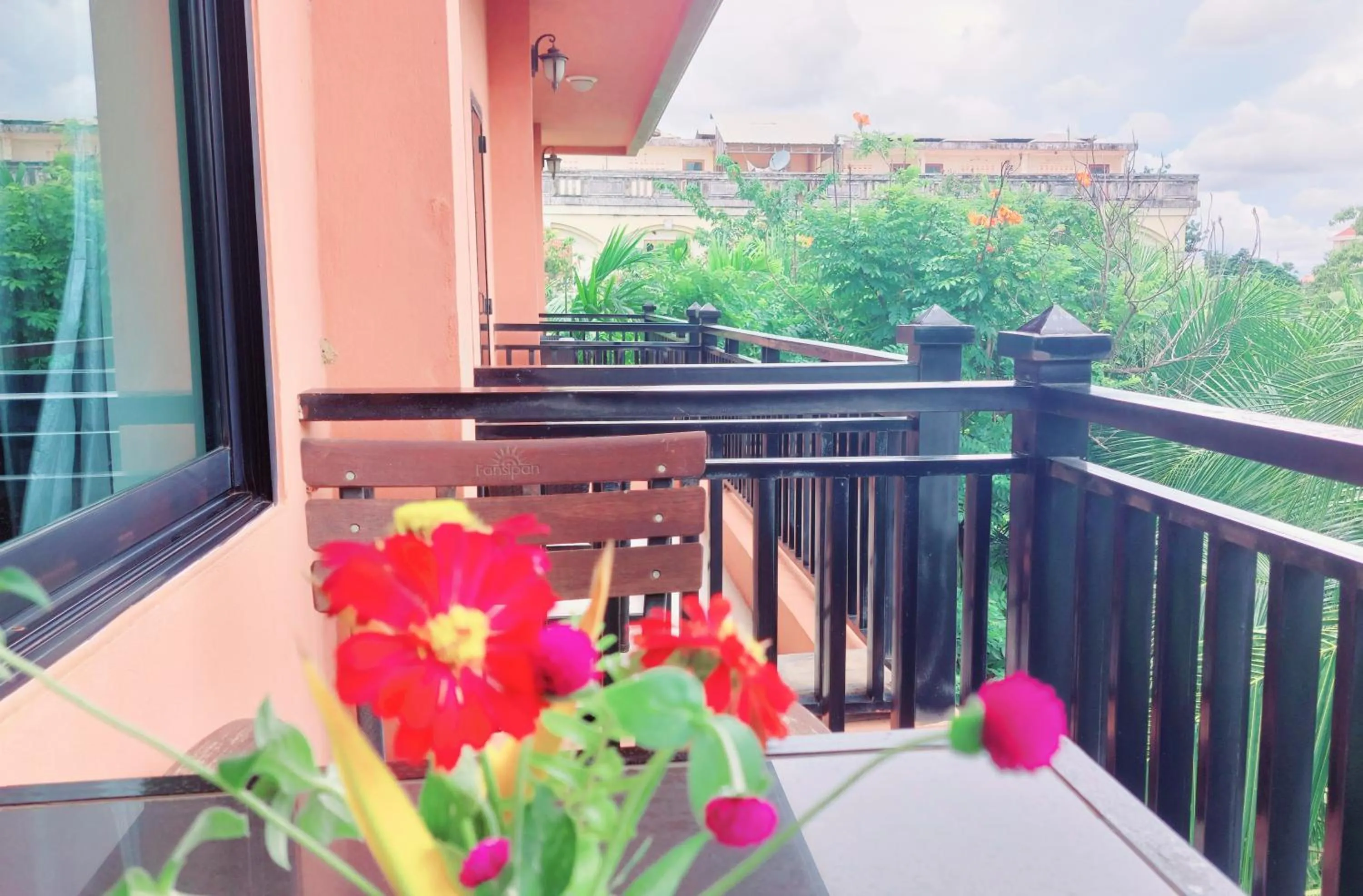 Balcony/Terrace in Kouprey Hotel