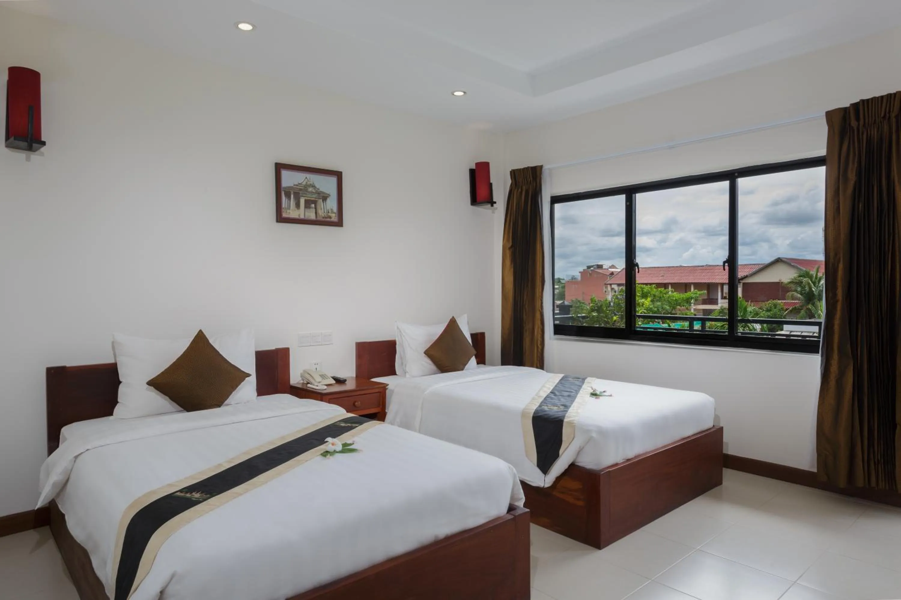 Bedroom, Bed in Kouprey Hotel