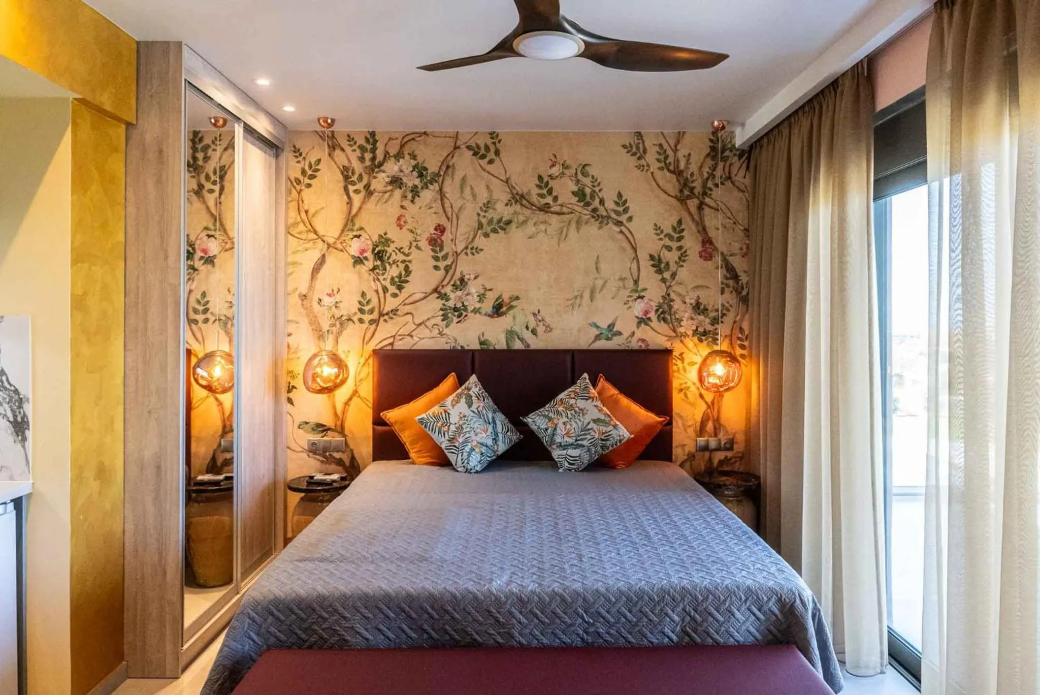 Bed in La Rêve Luxury Apartments with Private Jacuzzi