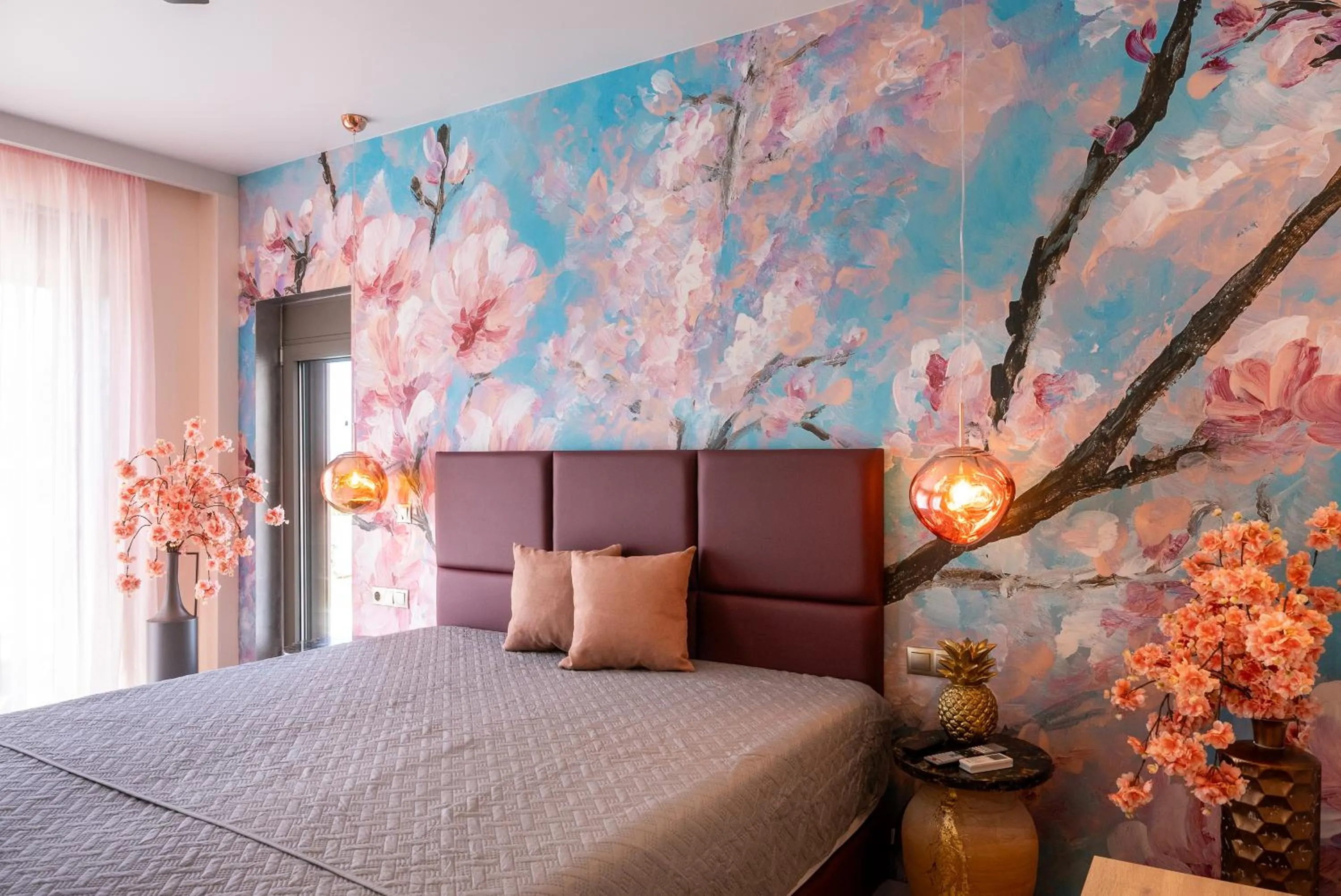 Bedroom, Bed in La Rêve Luxury Apartments with Private Jacuzzi