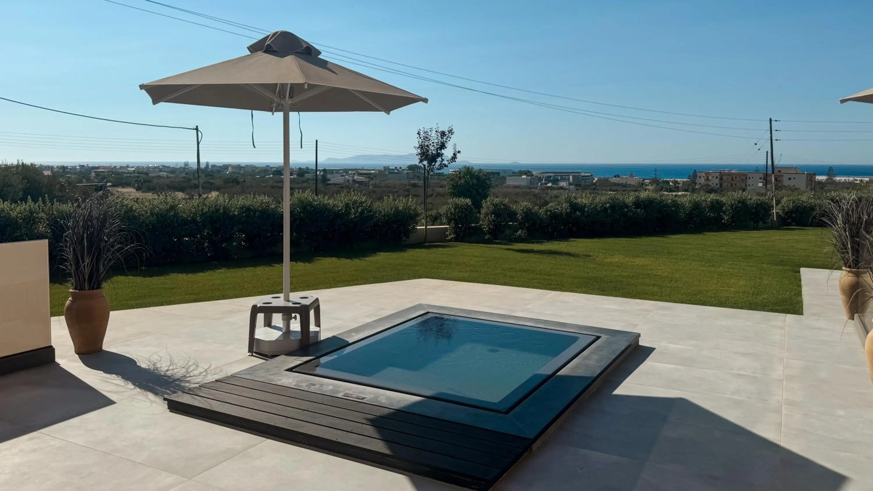 Sea view in La Rêve Luxury Apartments with Private Jacuzzi