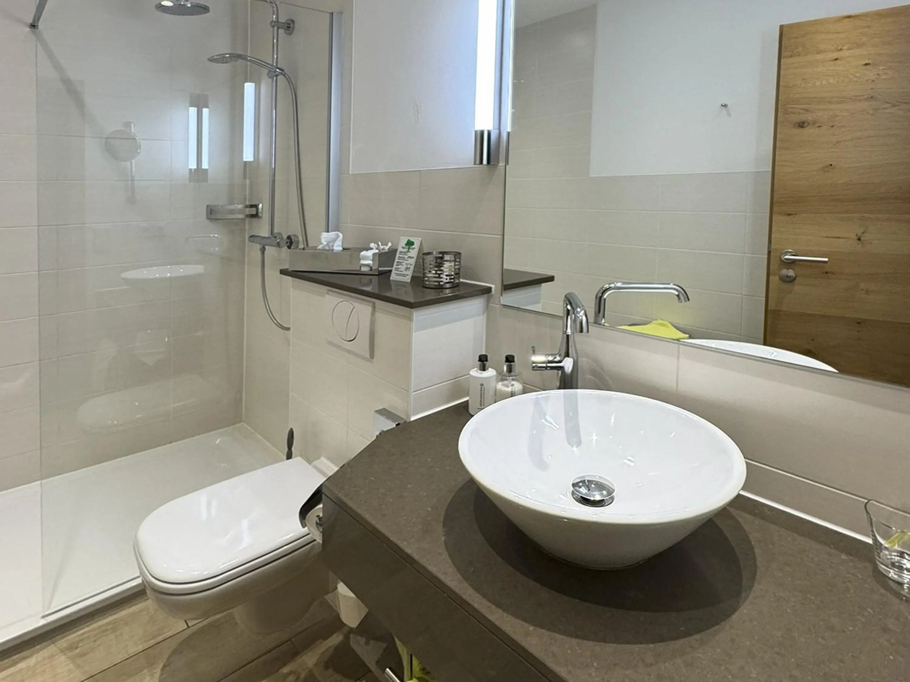 Bathroom in Landhaus Zum Heidewanderer mit THERMEplus