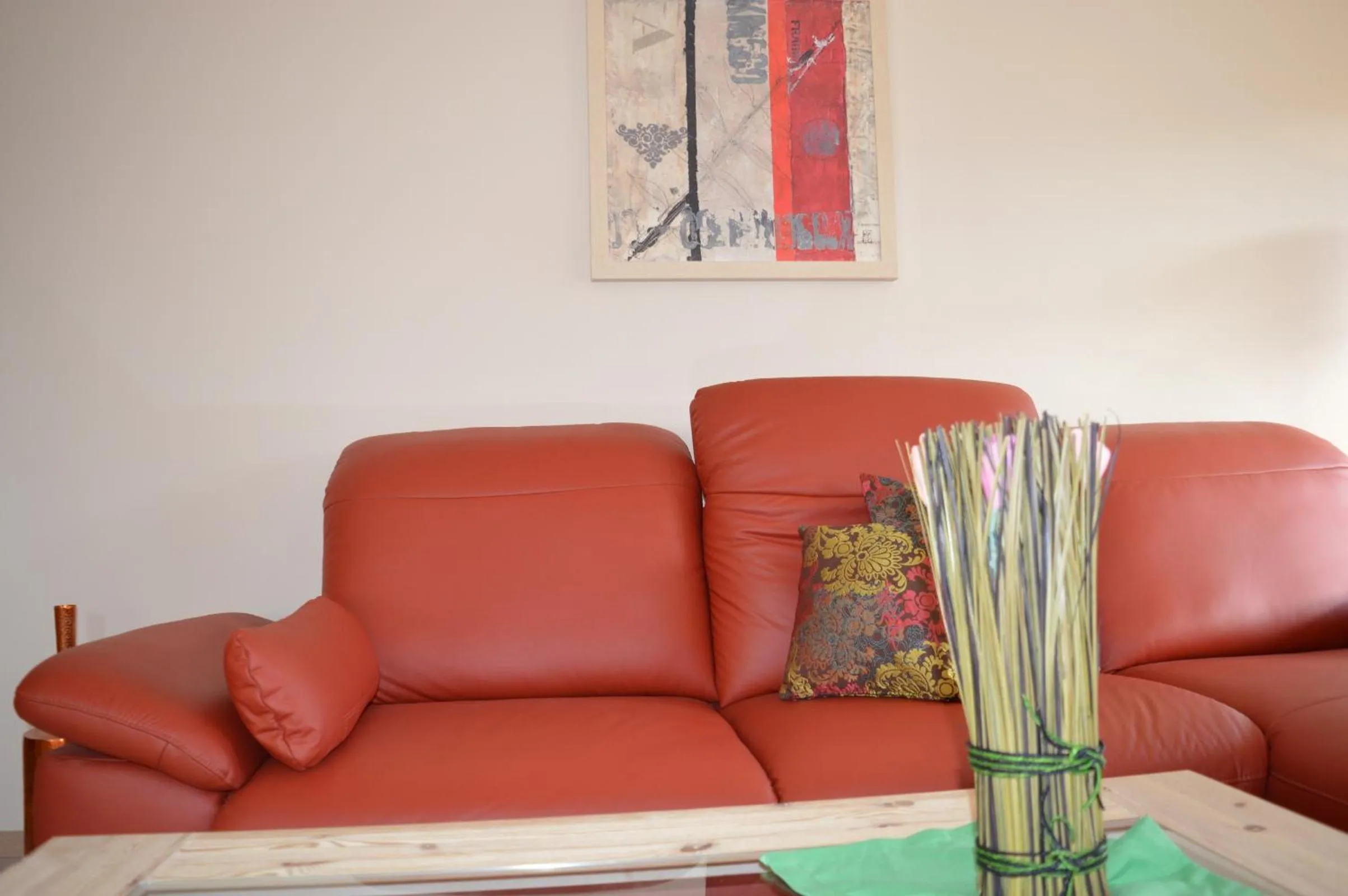 Living room in Landhaus Zum Heidewanderer mit THERMEplus