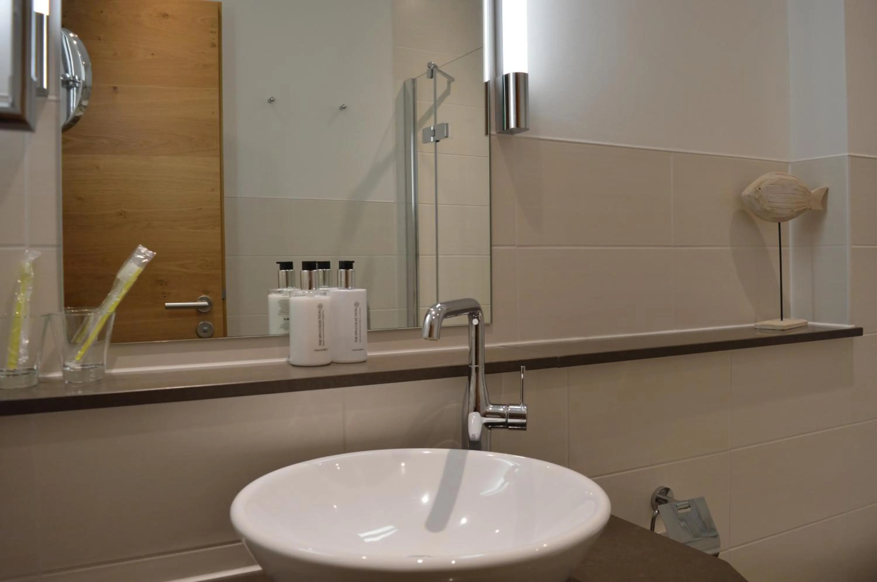 Bathroom in Landhaus Zum Heidewanderer mit THERMEplus