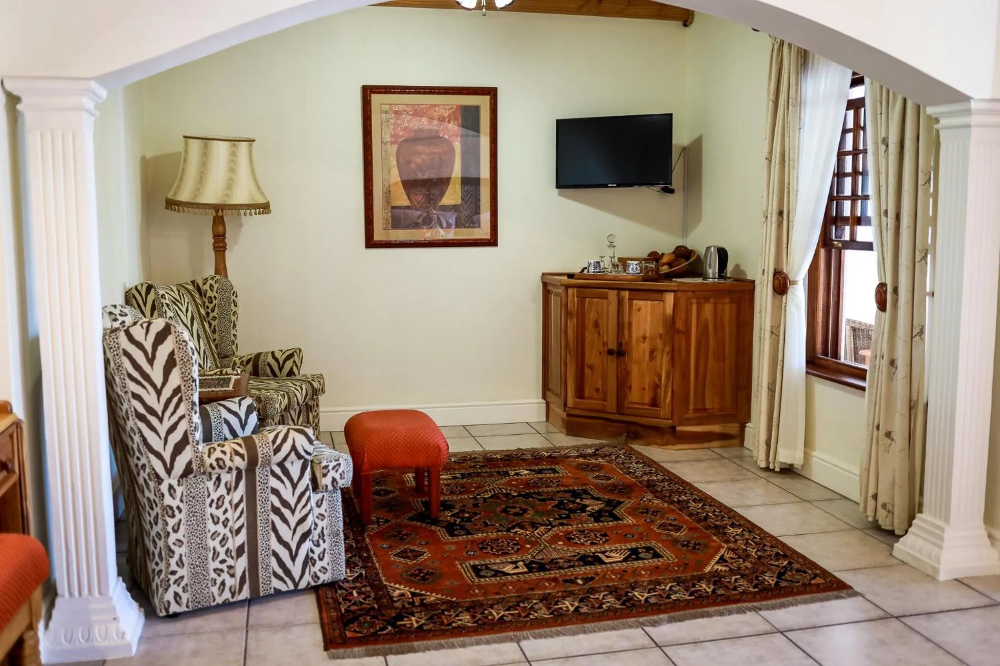 Lounge or bar in Altes Landhaus Country Lodge