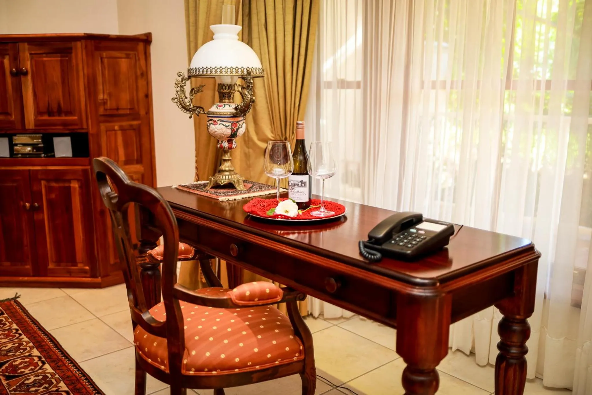 Lounge or bar in Altes Landhaus Country Lodge