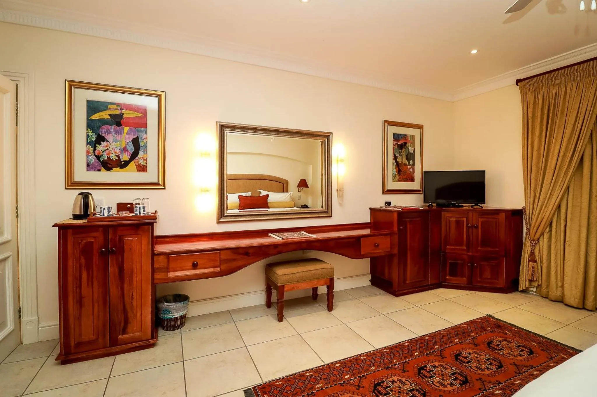 Bedroom, Bed in Altes Landhaus Country Lodge