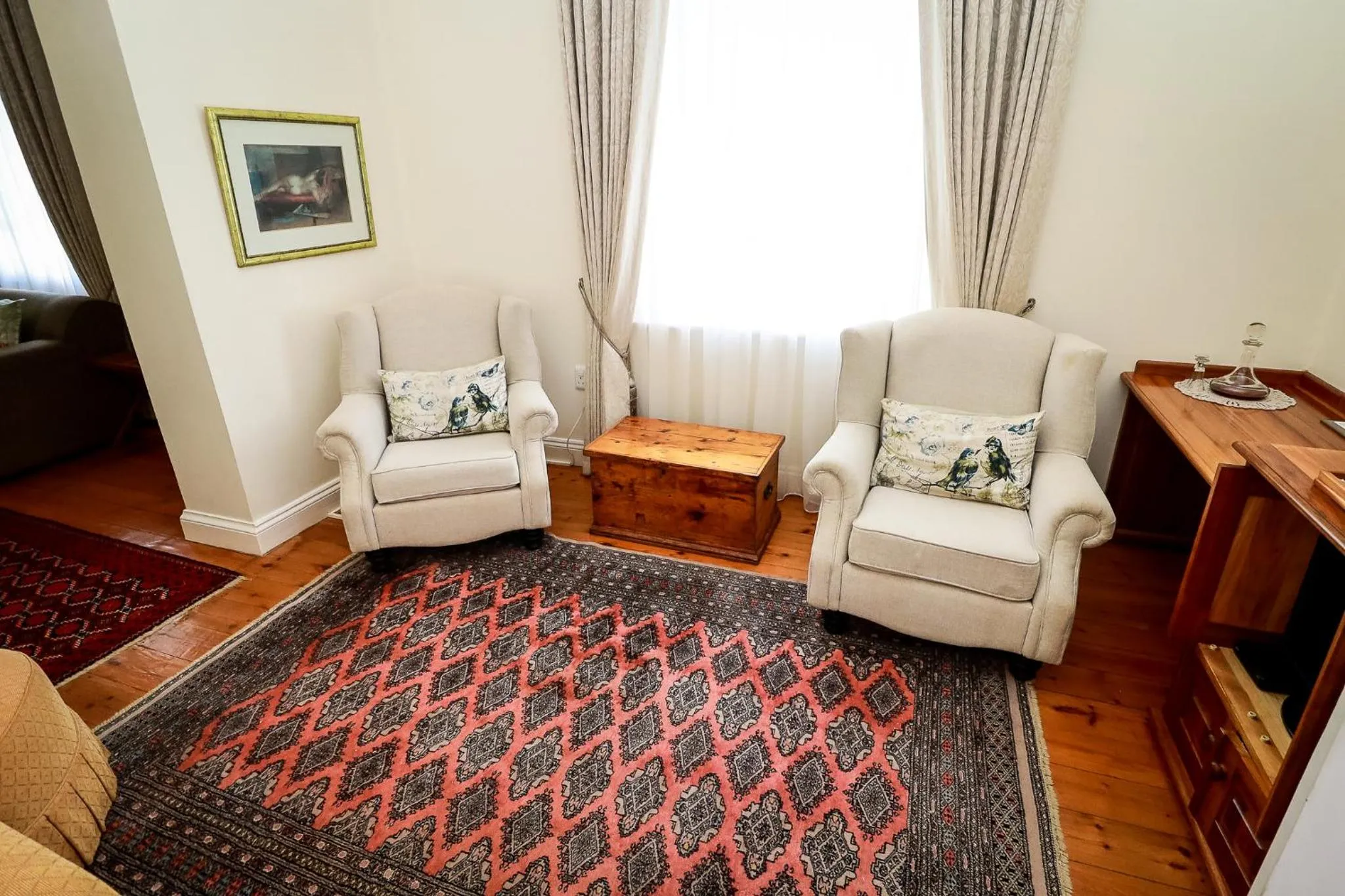 Seating area in Altes Landhaus Country Lodge