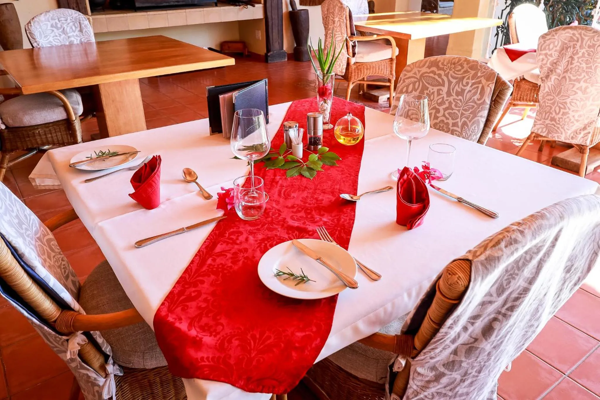 Dinner in Altes Landhaus Country Lodge