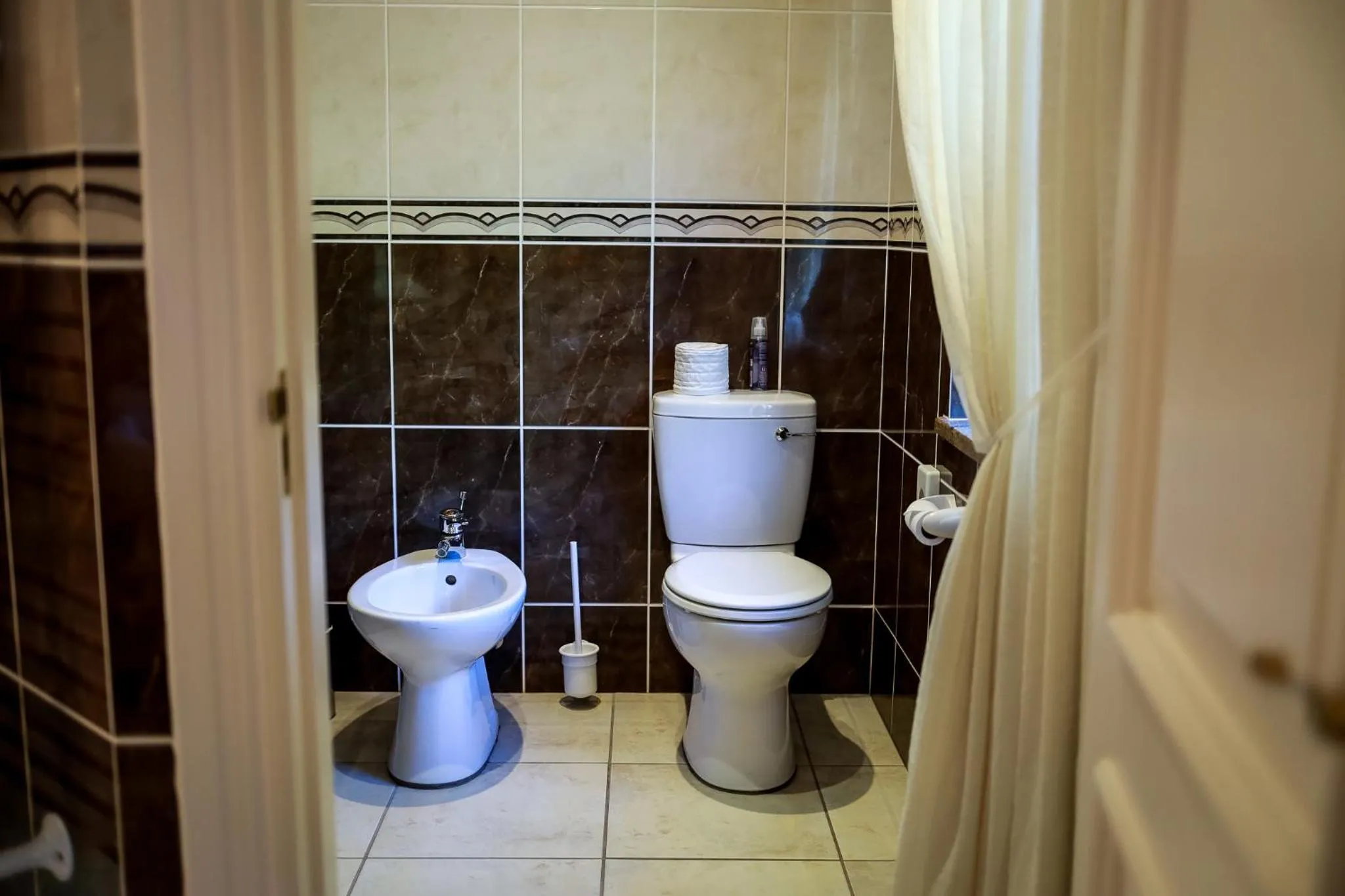 Toilet in Altes Landhaus Country Lodge