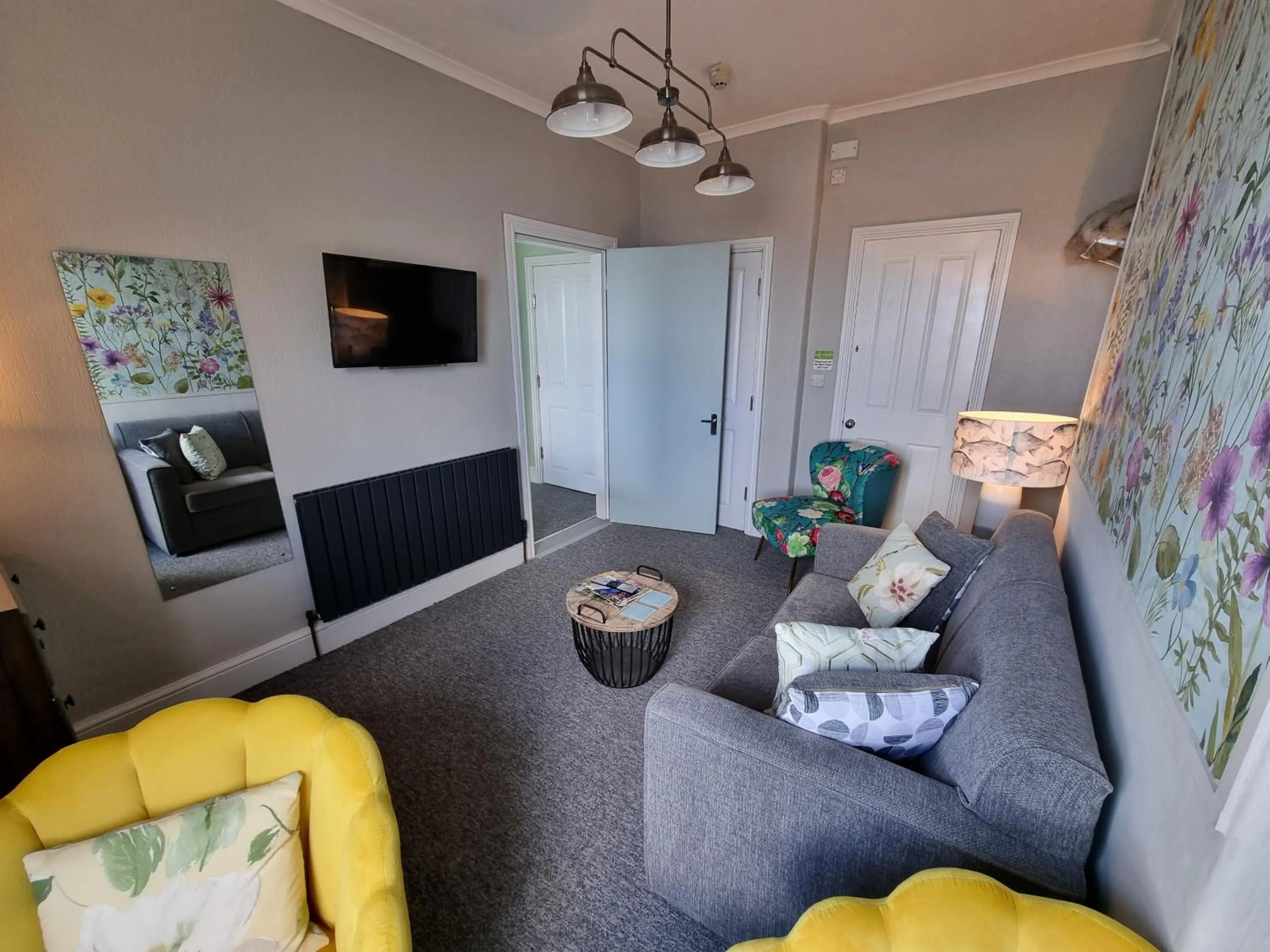 Seating area in Glan Y Mor Hotel (Adult Only)