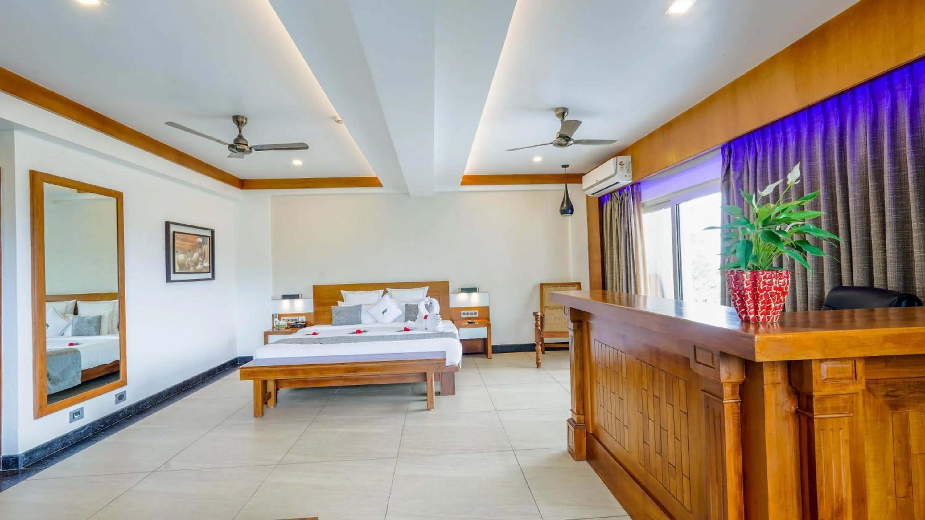 Bed in Chandys Windy Woods Munnar