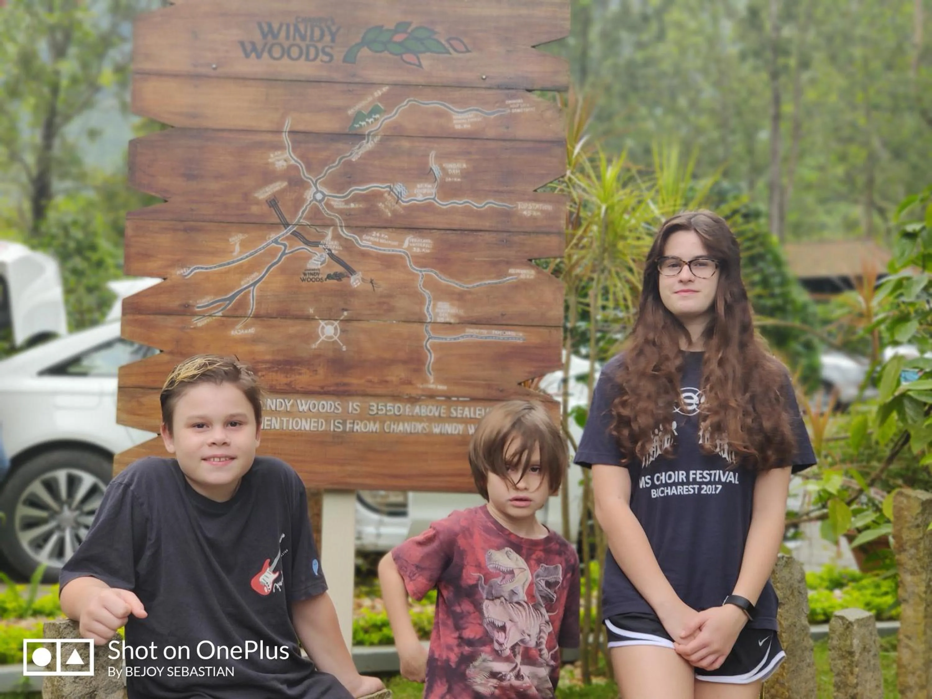 Family in Chandys Windy Woods Munnar