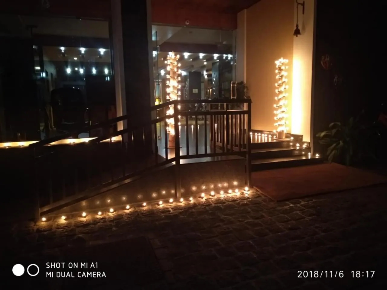 Facade/entrance in Chandys Windy Woods Munnar