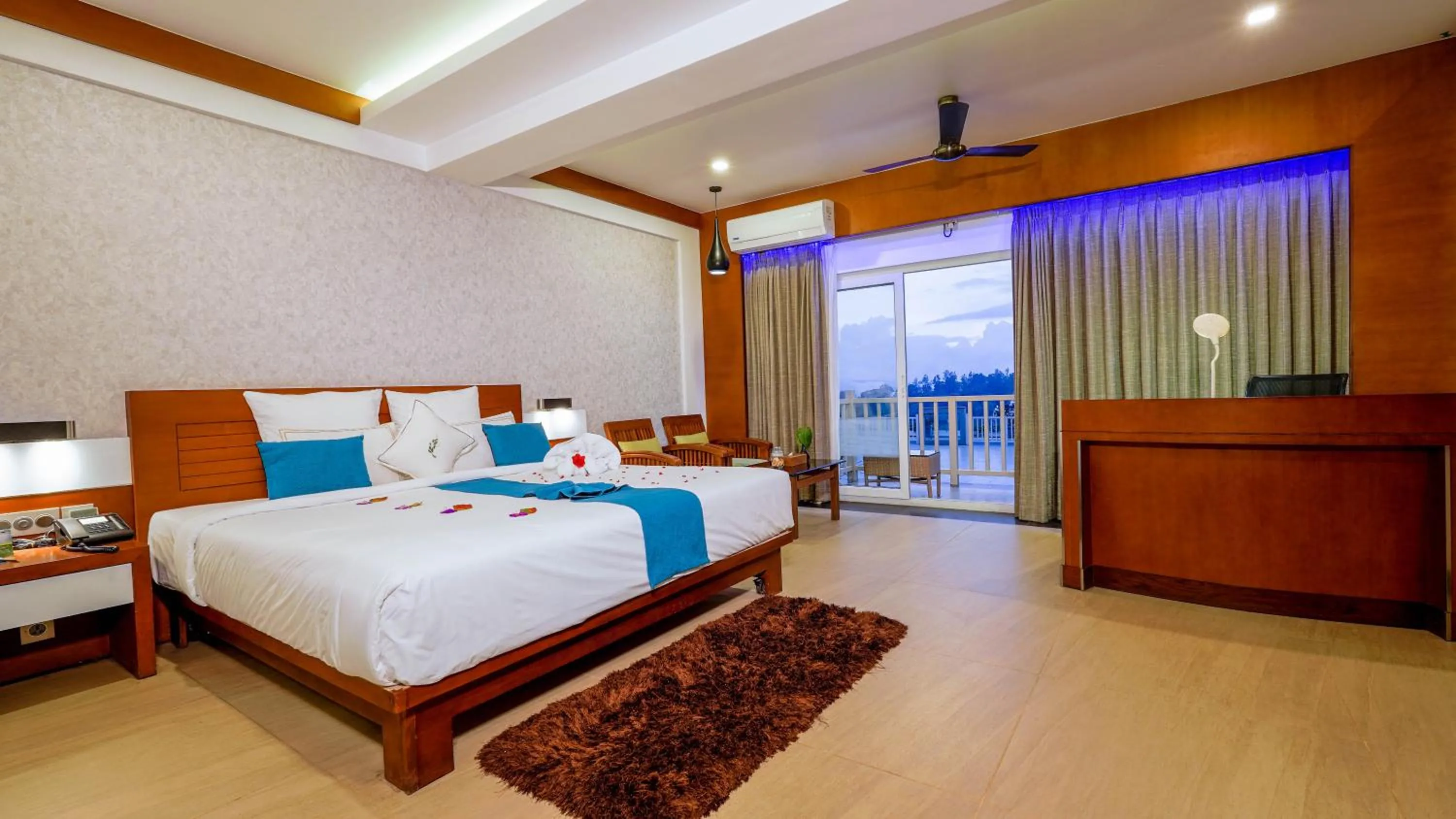 Bed in Chandys Windy Woods Munnar