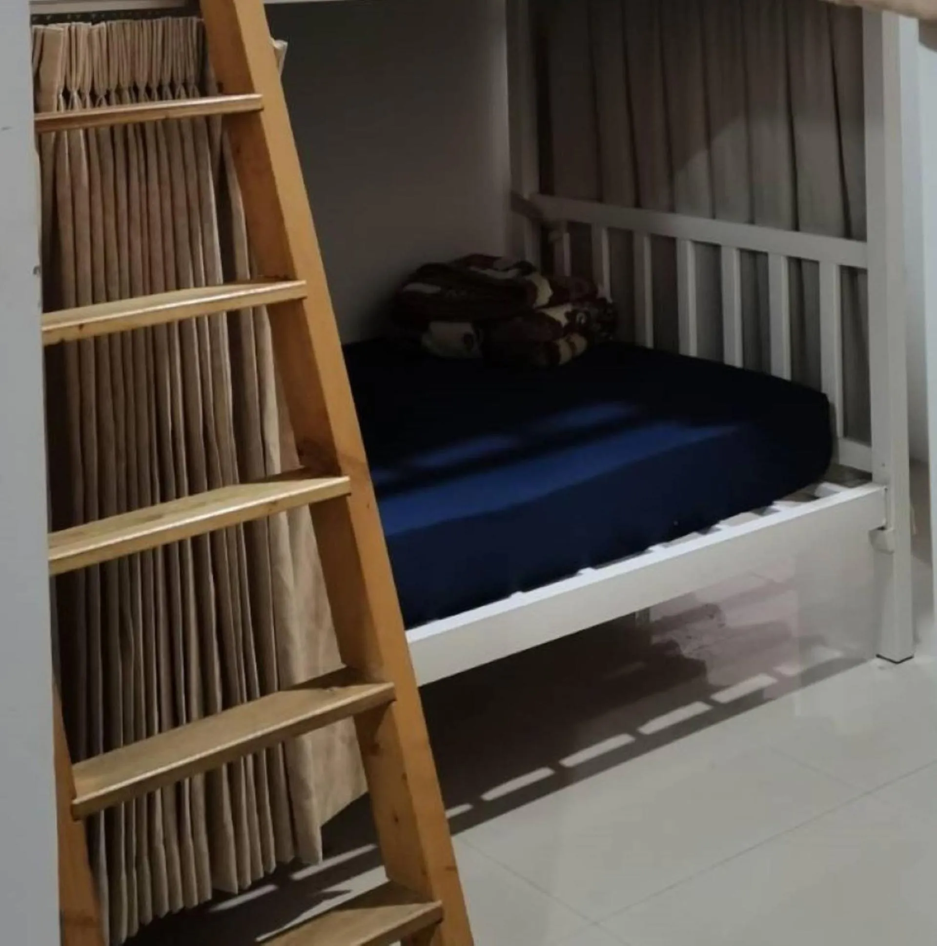 Bed in Chiangmai Gate Capsule Hostel