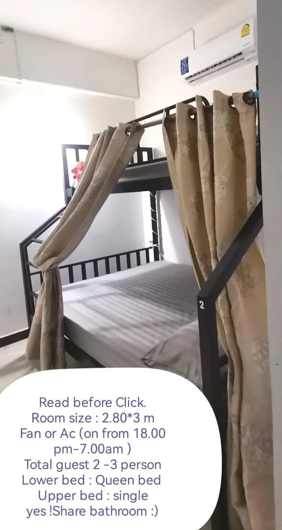 Bed in Chiangmai Gate Capsule Hostel