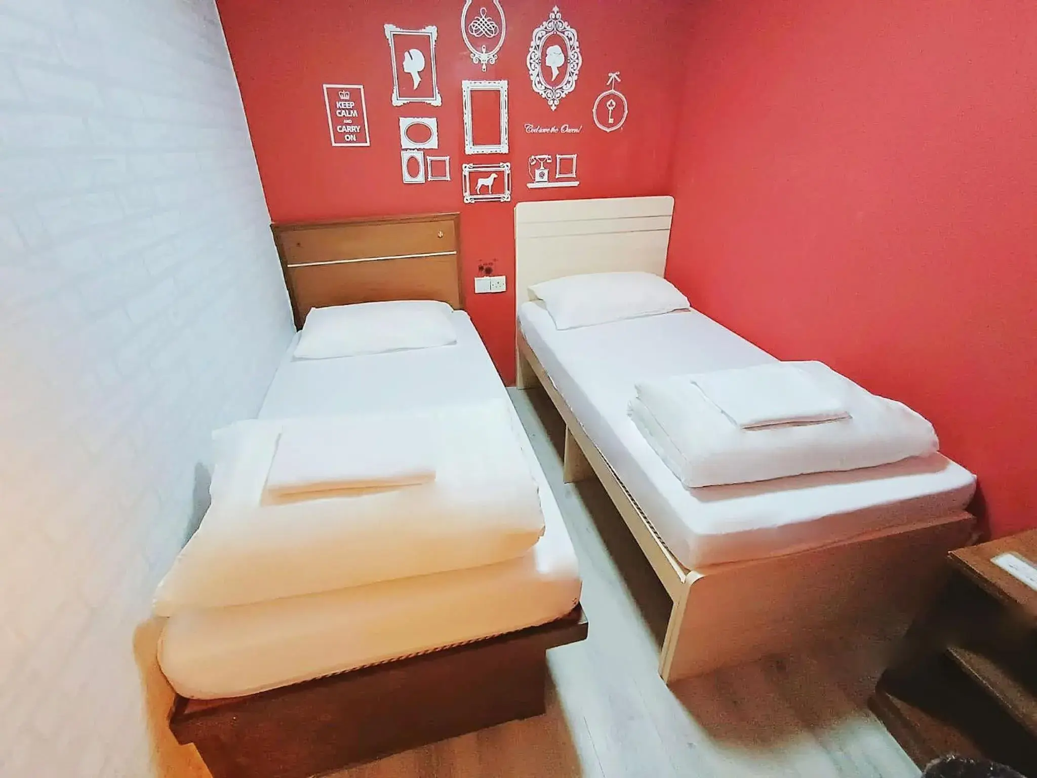 Twin Room in Tempo Inn West Kowloon HSR Station Twin Room in Tempo Inn West Kowloon HSR Station