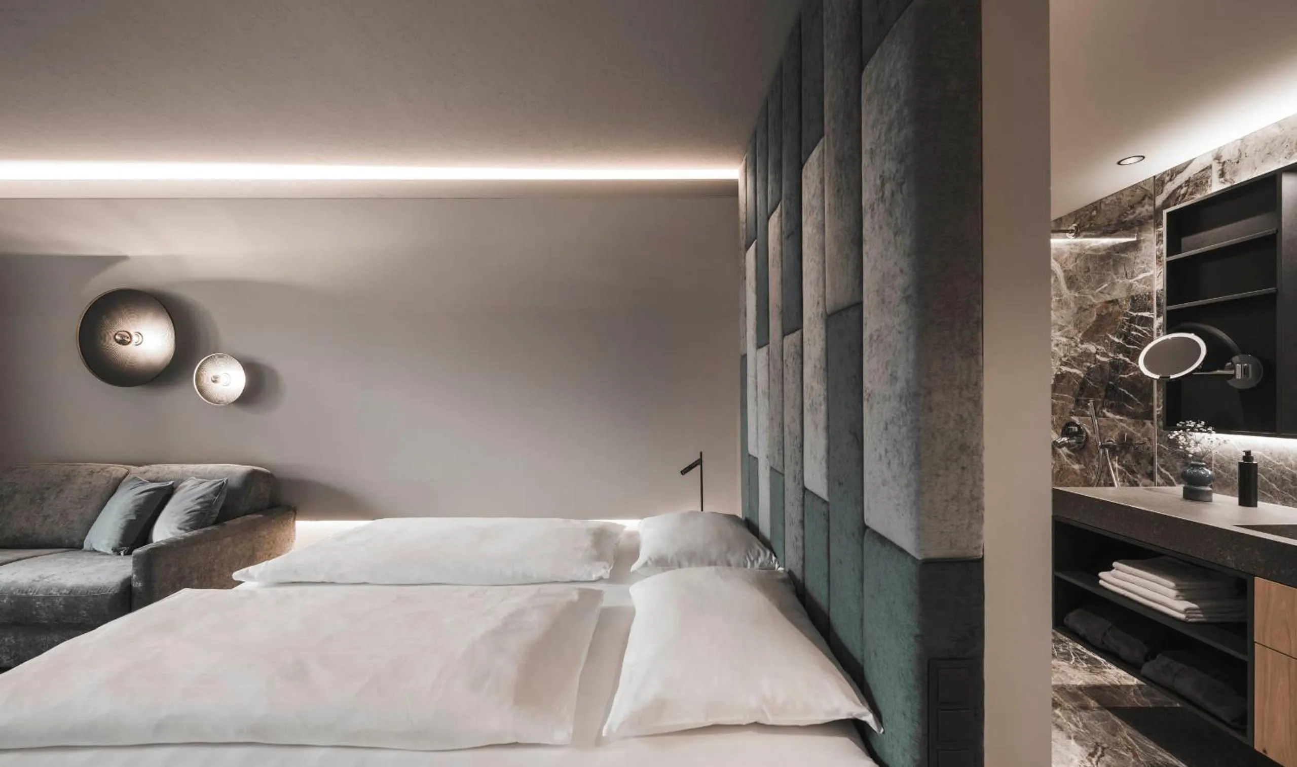 Bed in SomVita Suites