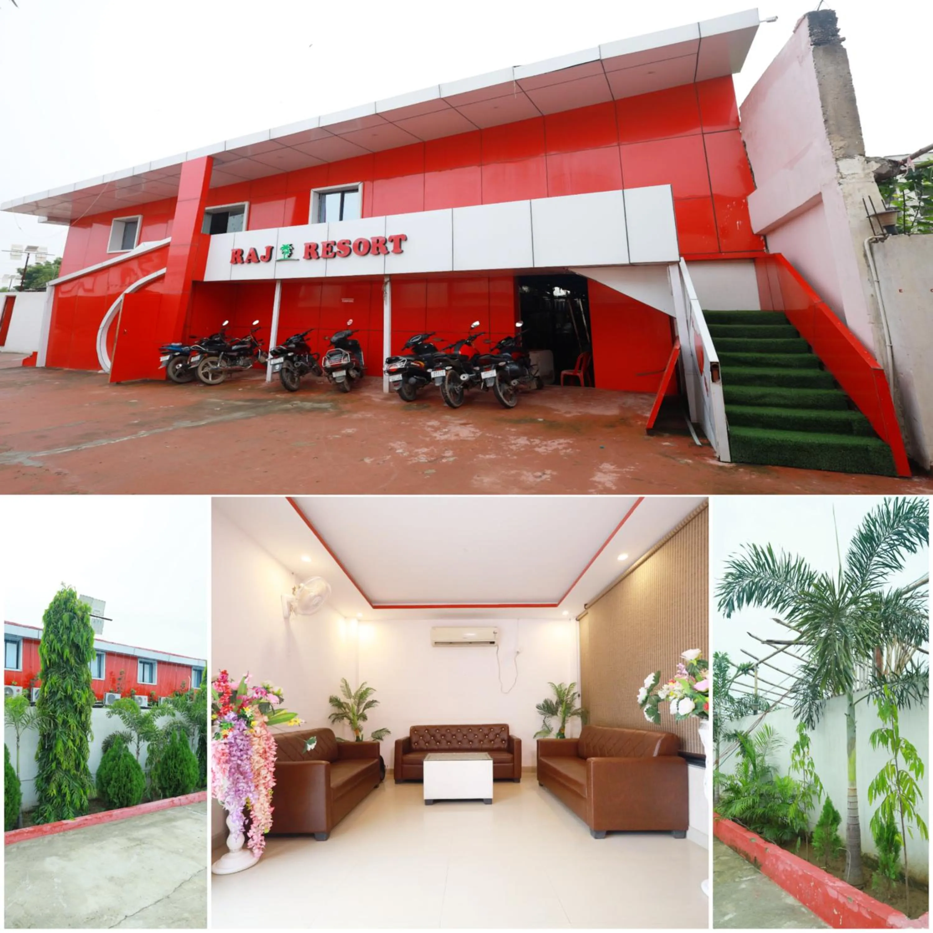 Children play ground in Raj Resort