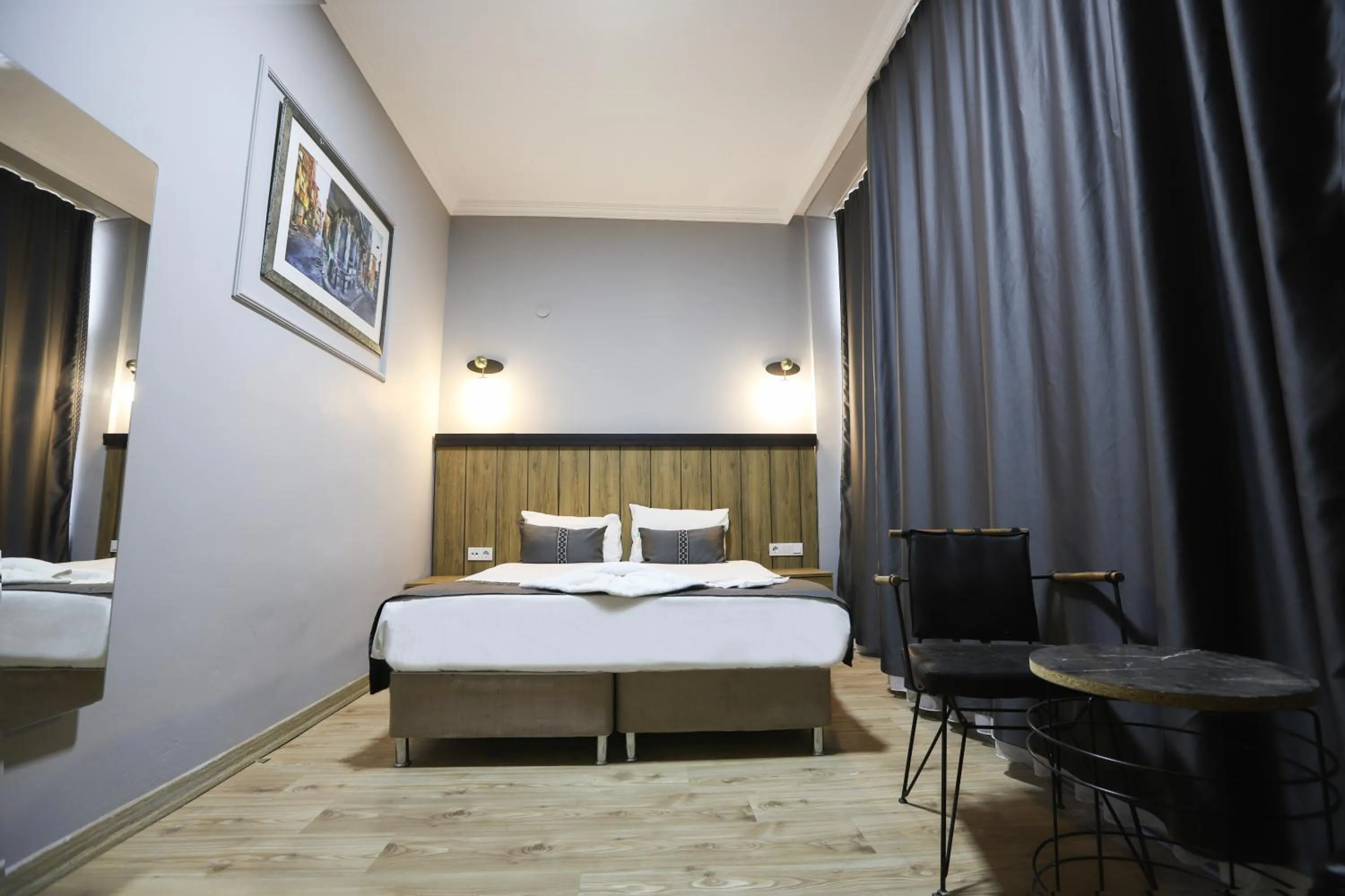 Bed in LA PERA SUİTES