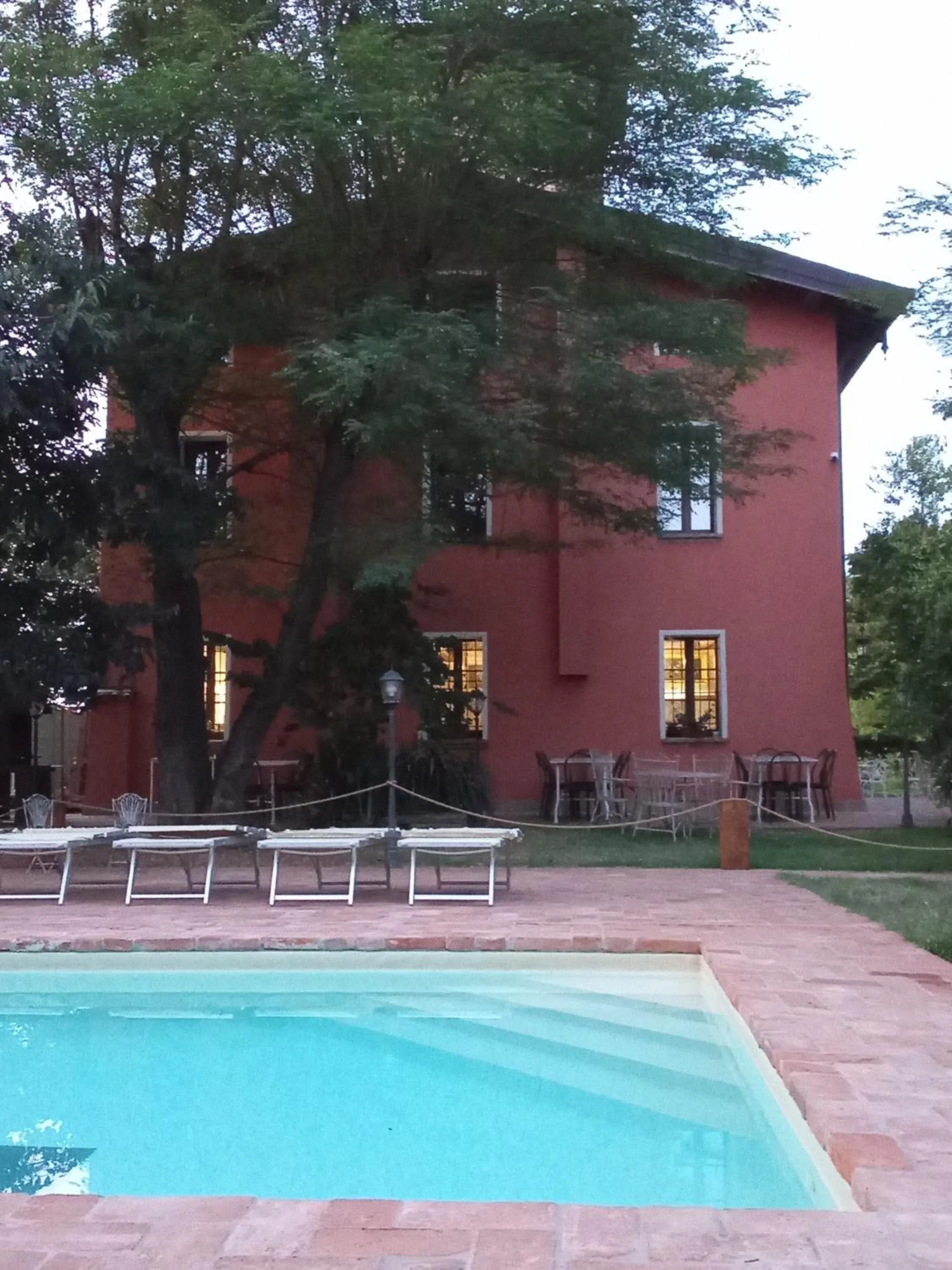 Swimming pool in Tenuta Torre Diana