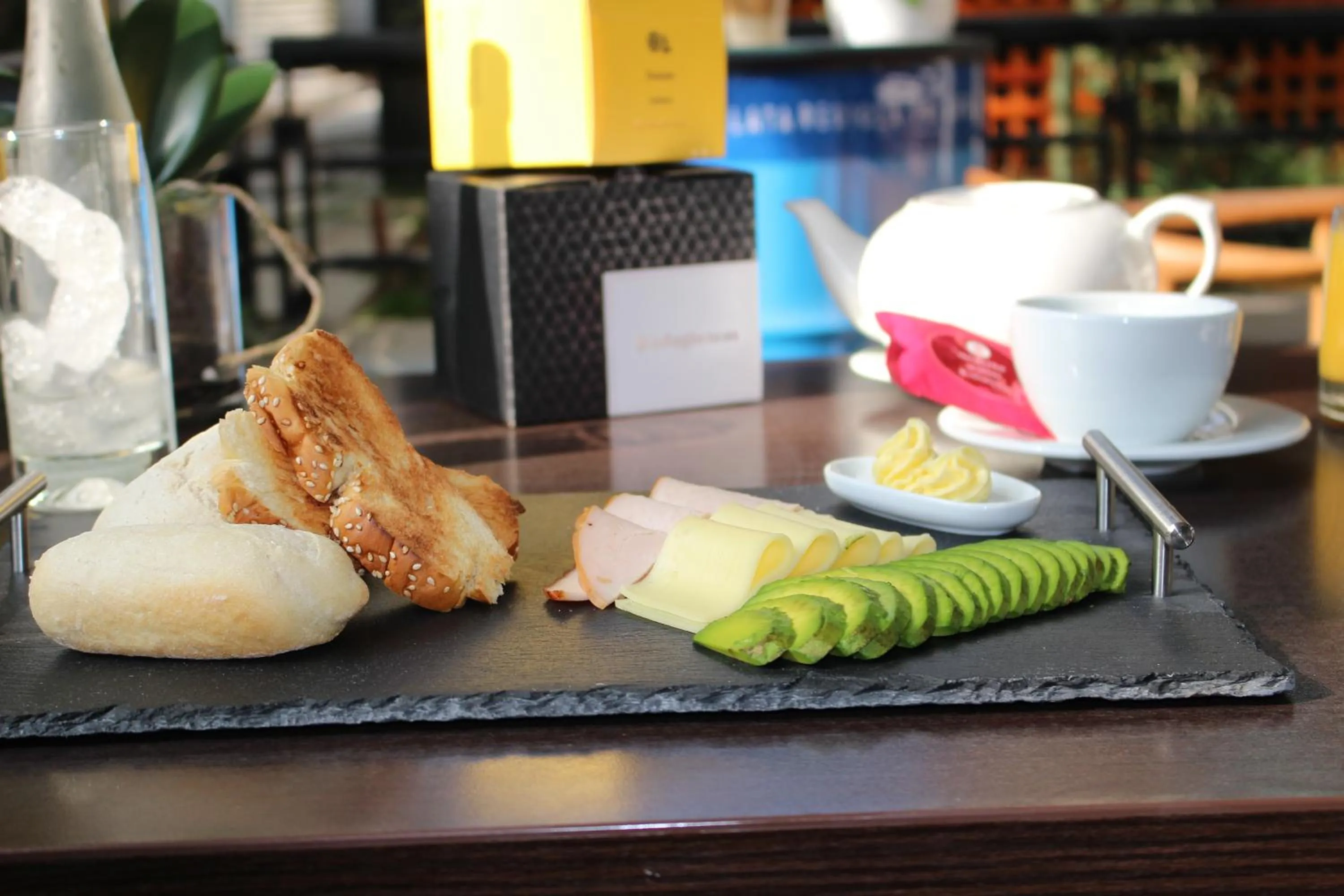 Food close-up in Novotel Santiago Vitacura