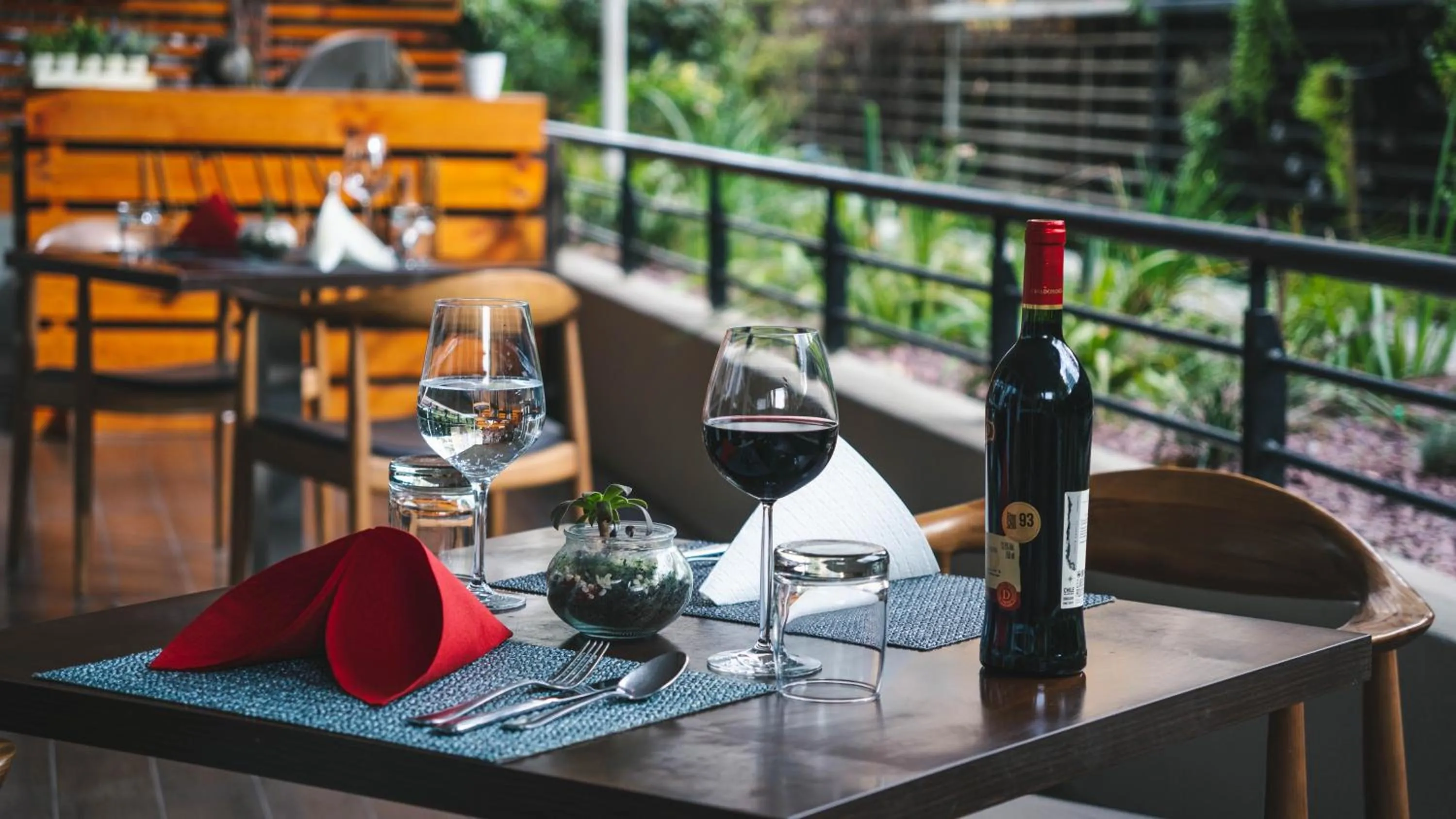 BBQ facilities in Novotel Santiago Vitacura