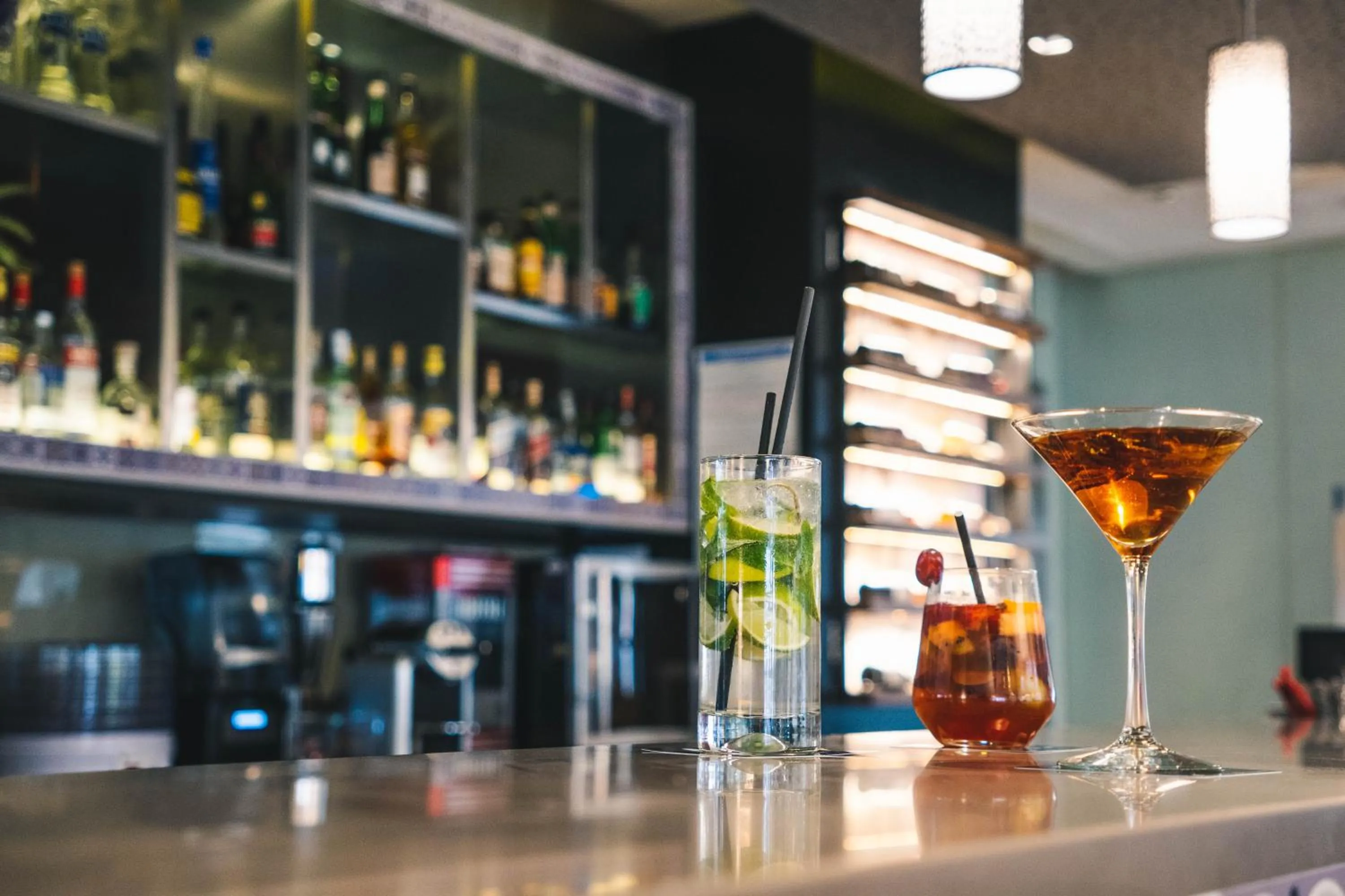 Lounge or bar in Novotel Santiago Vitacura