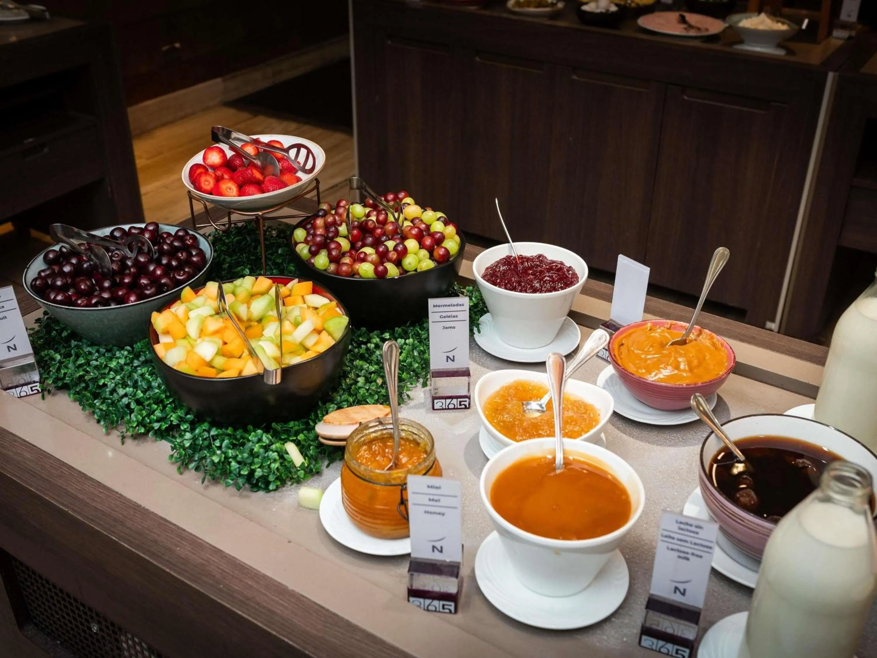 Breakfast in Novotel Santiago Vitacura