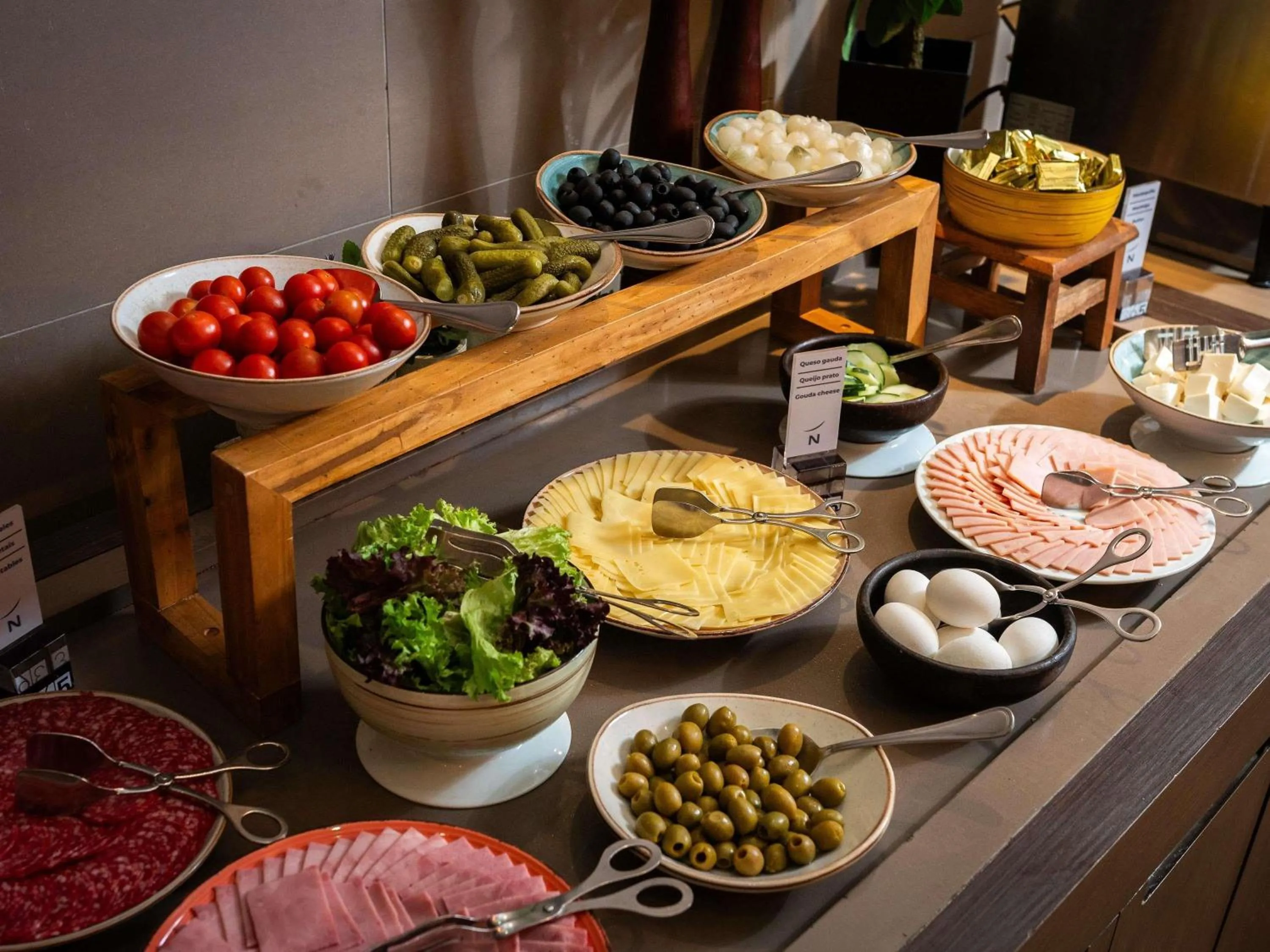 Breakfast in Novotel Santiago Vitacura