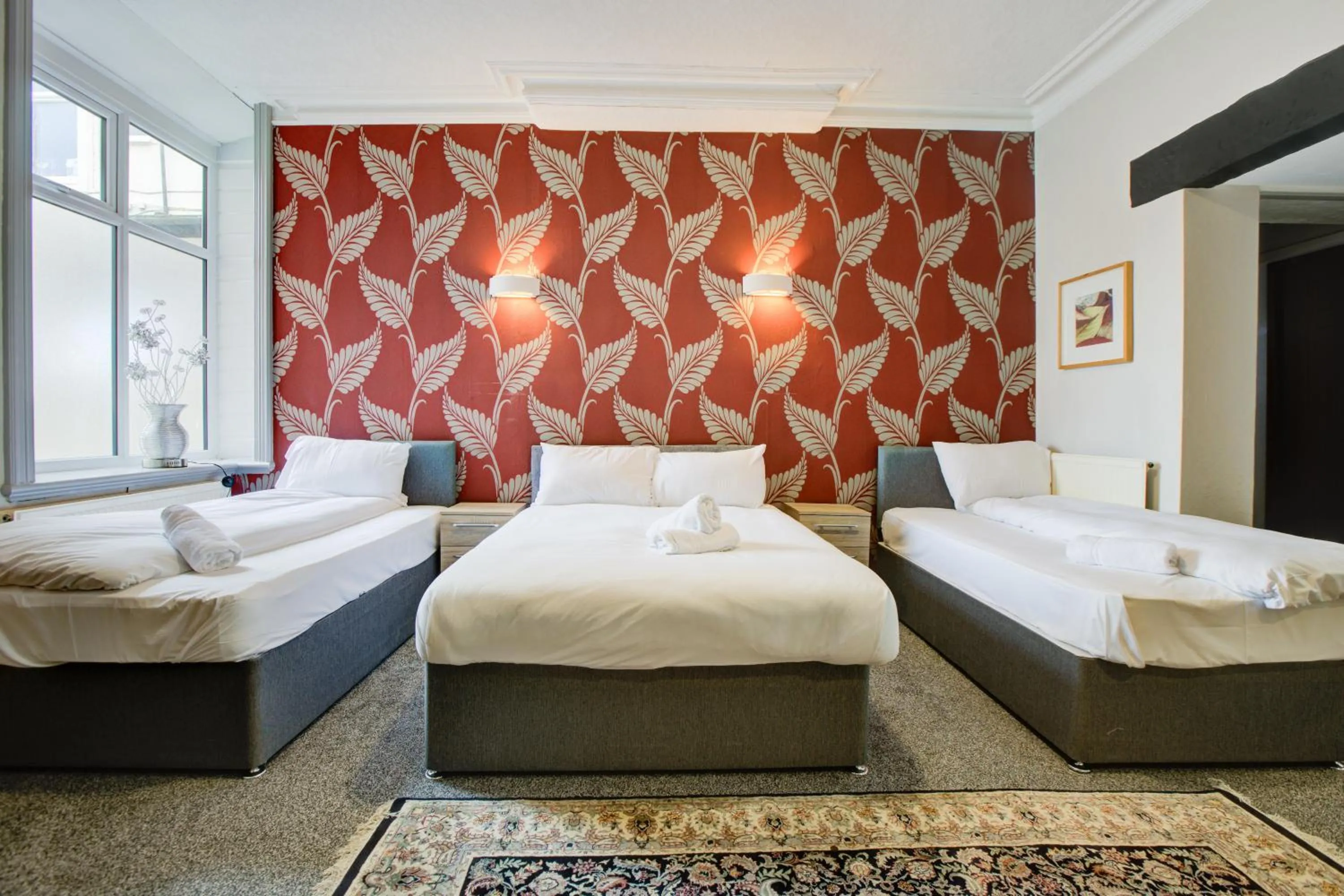 Bedroom, Bed in The Sandringham Court Hotel & Apartment Welcoming Large and Small Groups for 16 years