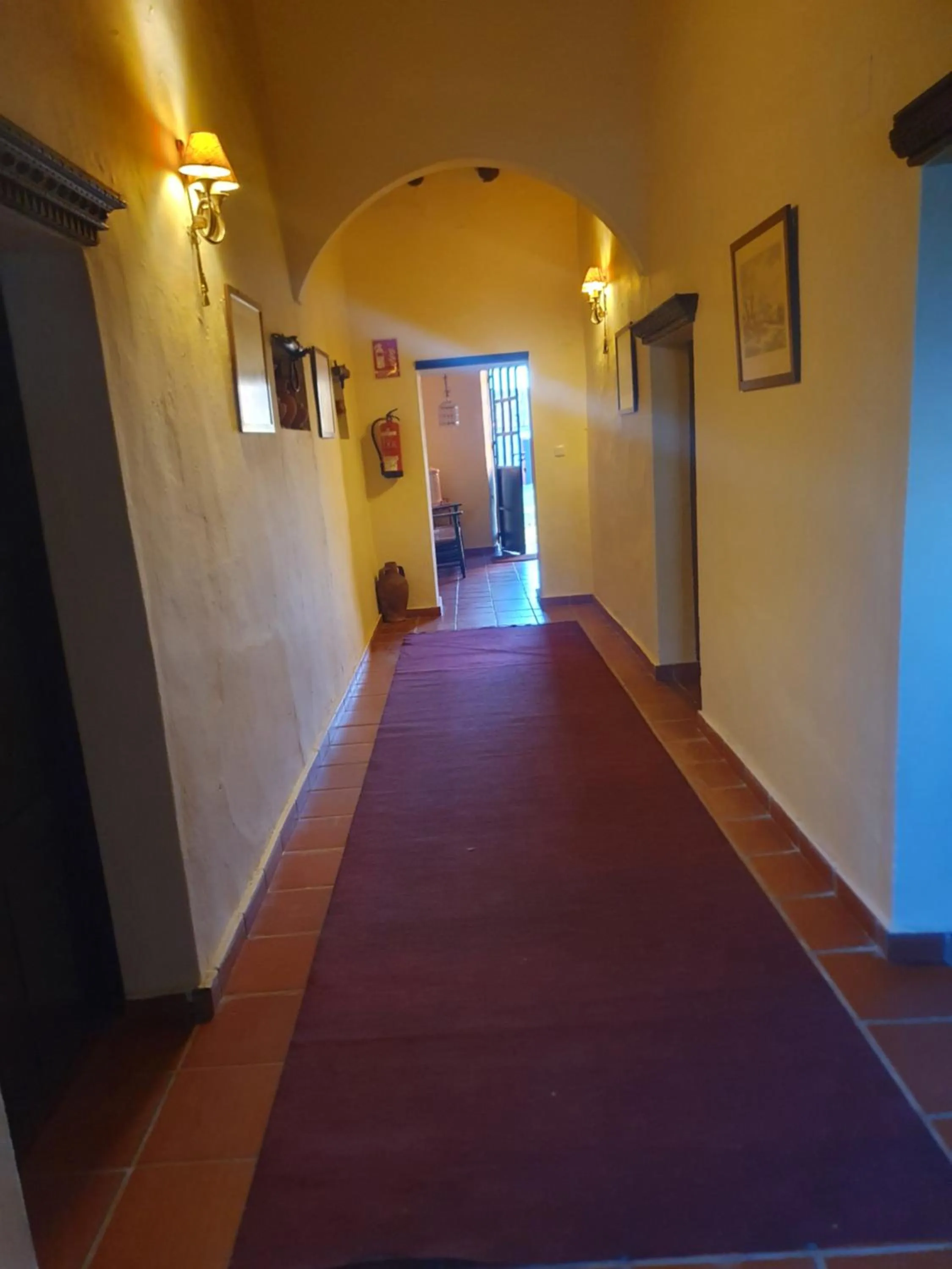 Lobby or reception in Hotel Rural El Vaqueril