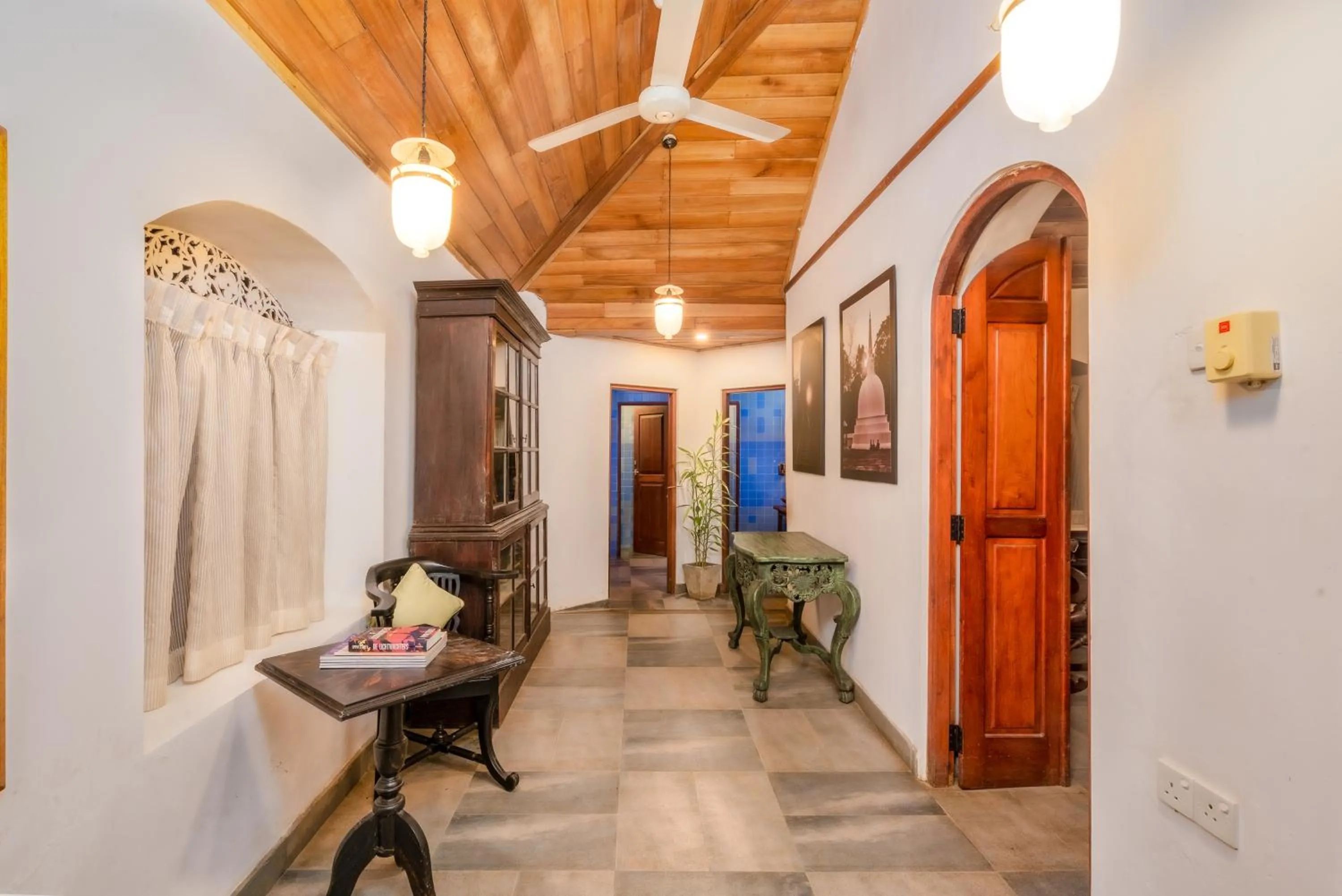 Seating area in Athulya Villas, Kandy