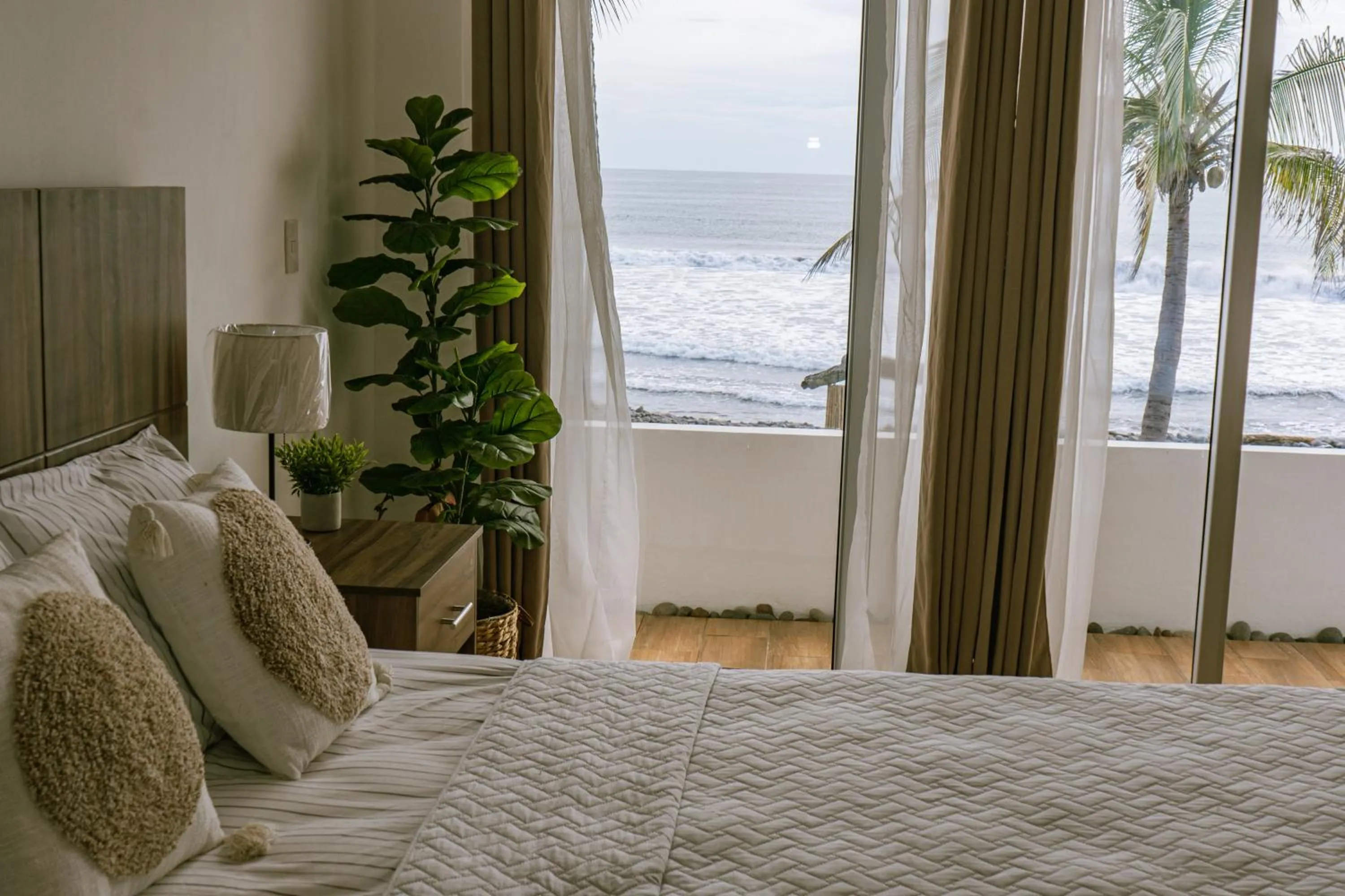Natural landscape, Bed in Casa Playa Blanca